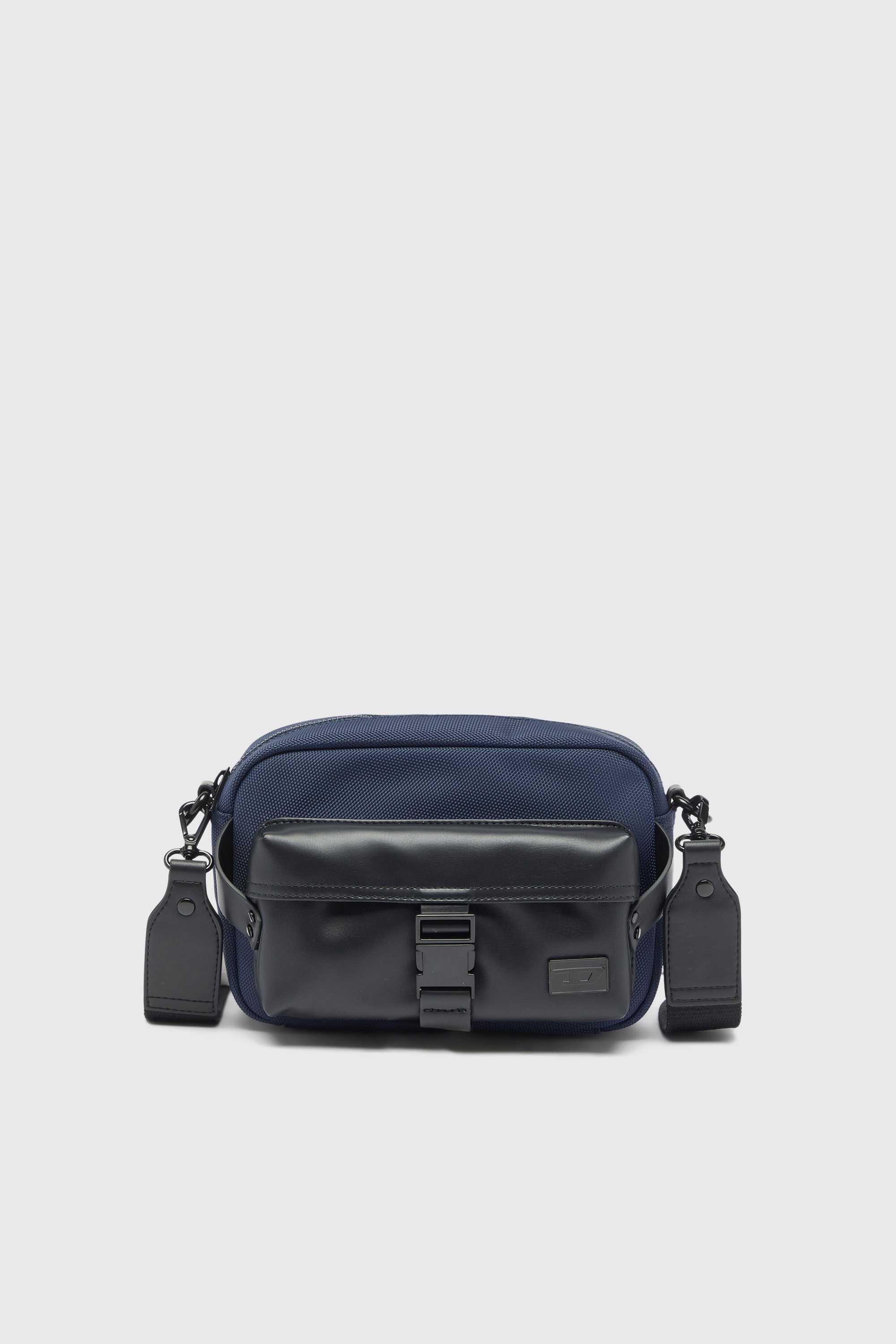 Diesel - MULTI-PKTS CAMERA BAG X, Unisex's Multi-Pkts - Crossbody bag in nylon with flap pocket in Blue - 1
