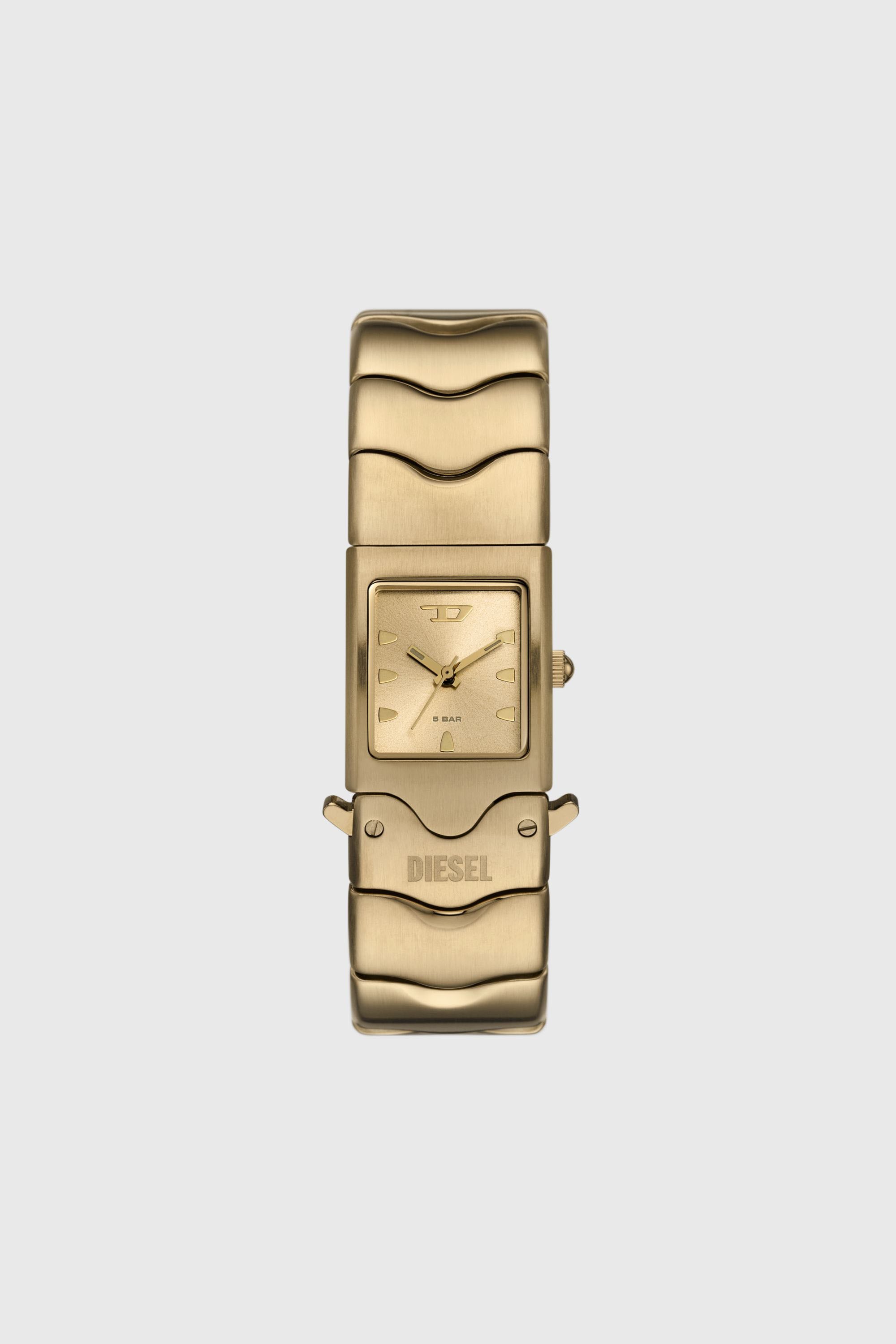 Diesel - DZ2223, Reloj de acero inoxidable Closer Unisex in Dorado - 1
