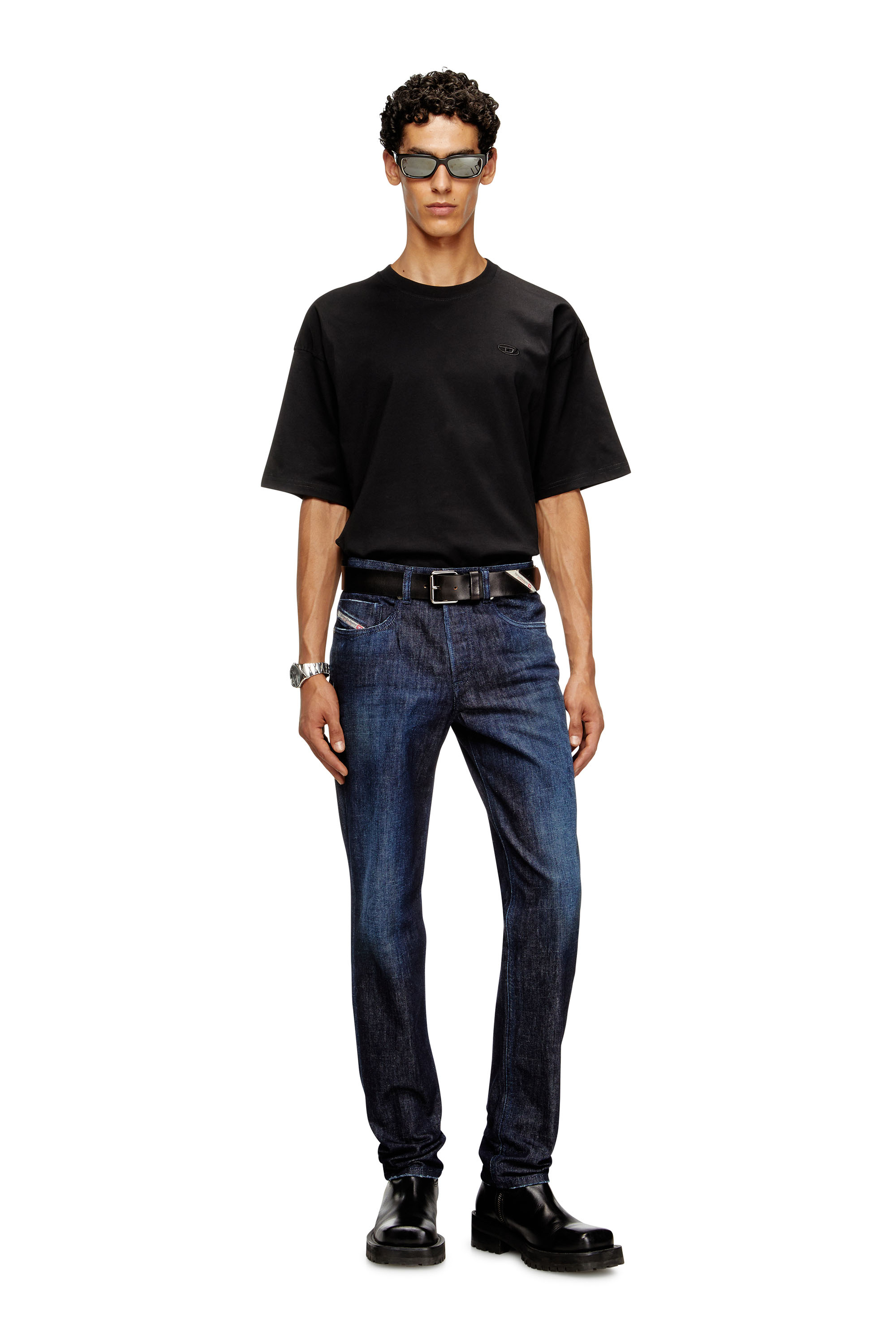 Diesel - Male's Regular Jeans 2023 D-Finitive 09M19, Dark Blue - 2