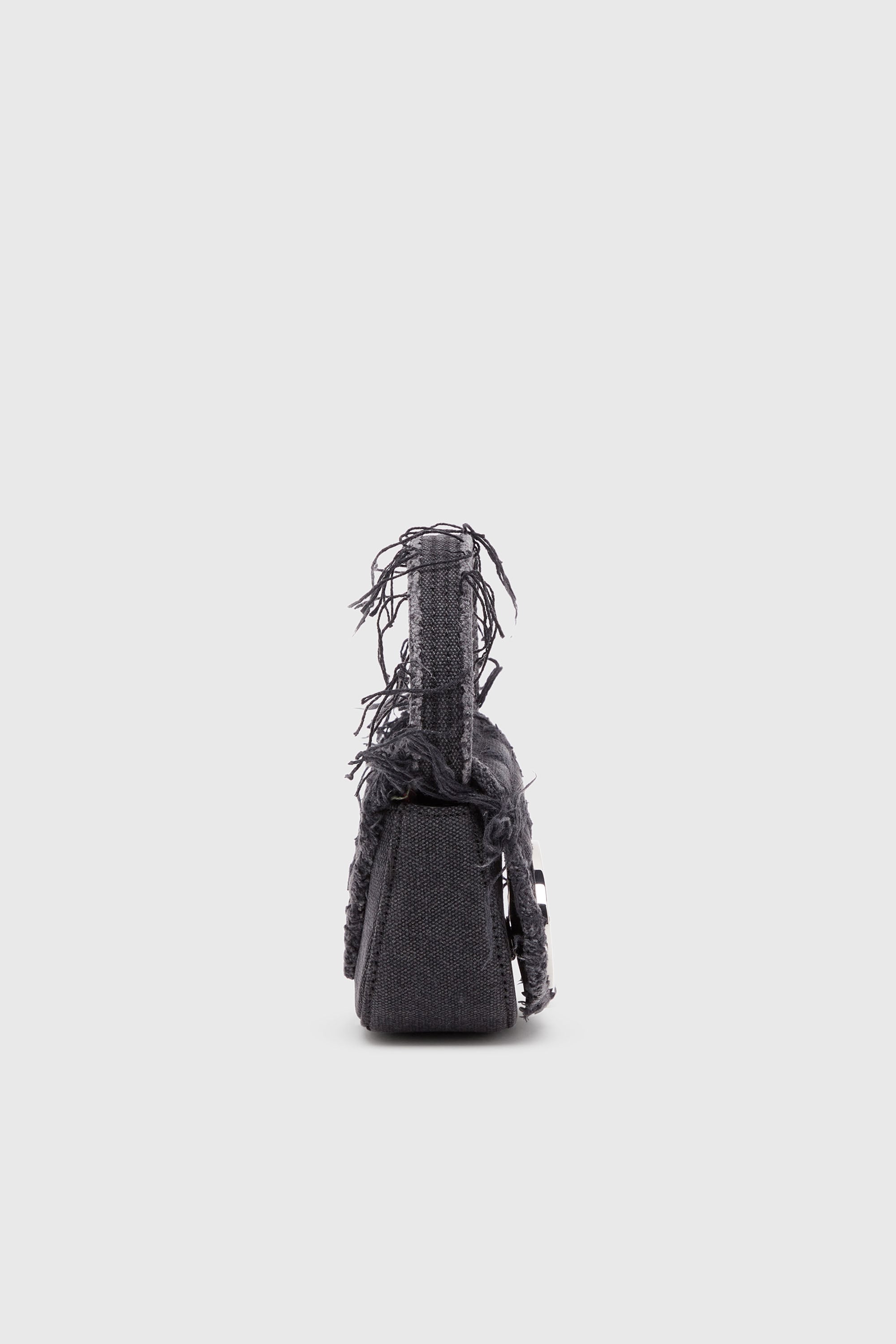 Women's 1DR XS-Iconic mini bag in canvas and leather | Black