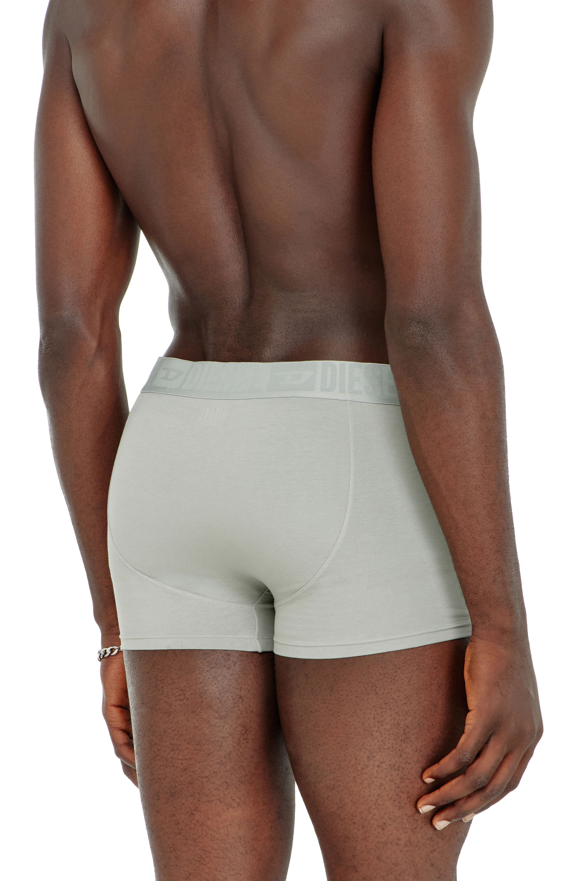 Diesel - MIKE-D-CORE-3PACK, Male's Three-pack of stretch cotton boxer briefs with tonal waistband in null - 3