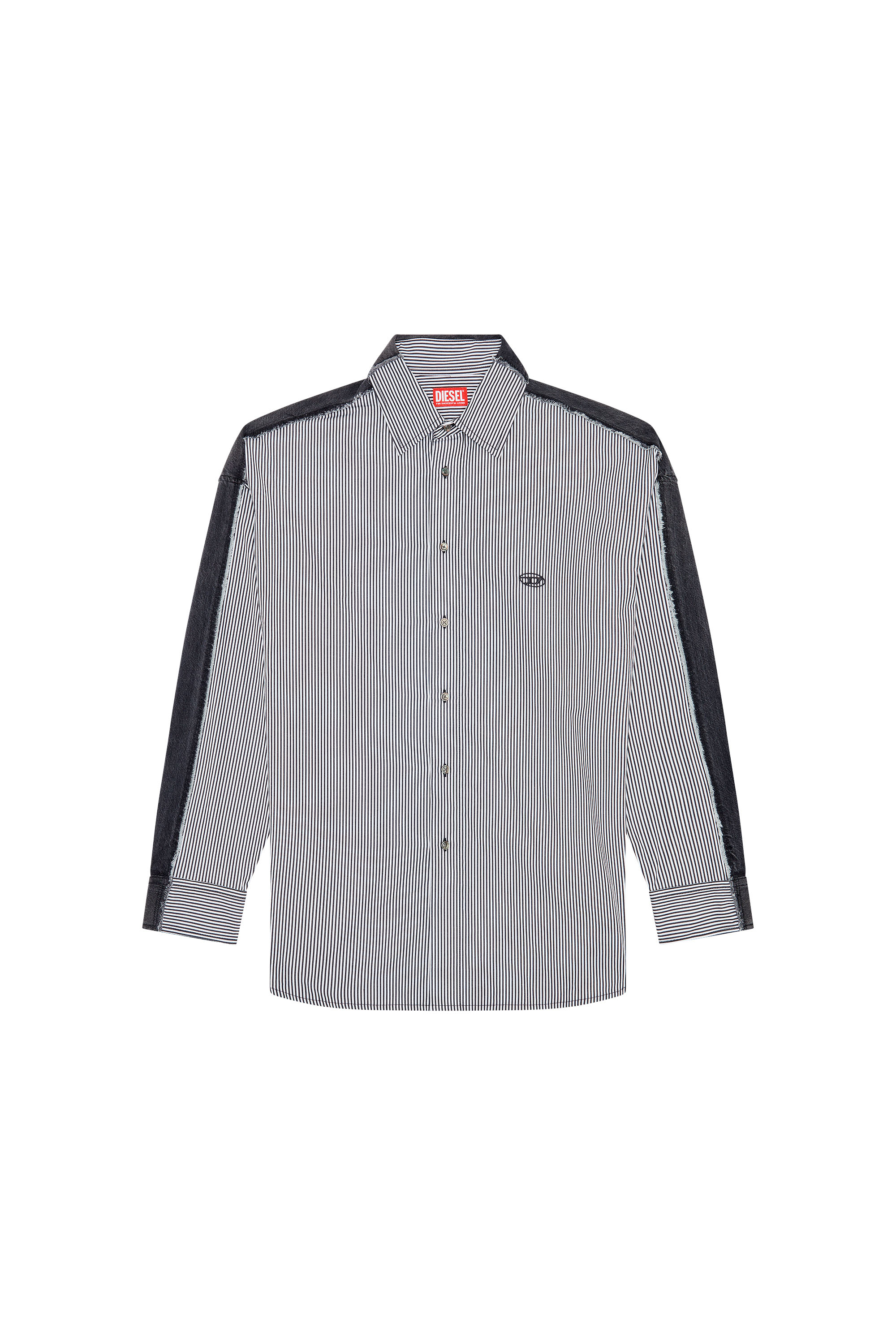 CaleカルSTRIPE SHIRT JACKET Kapital Unisex Sickness Stripe Cactus Jacket, Green – Glasswing