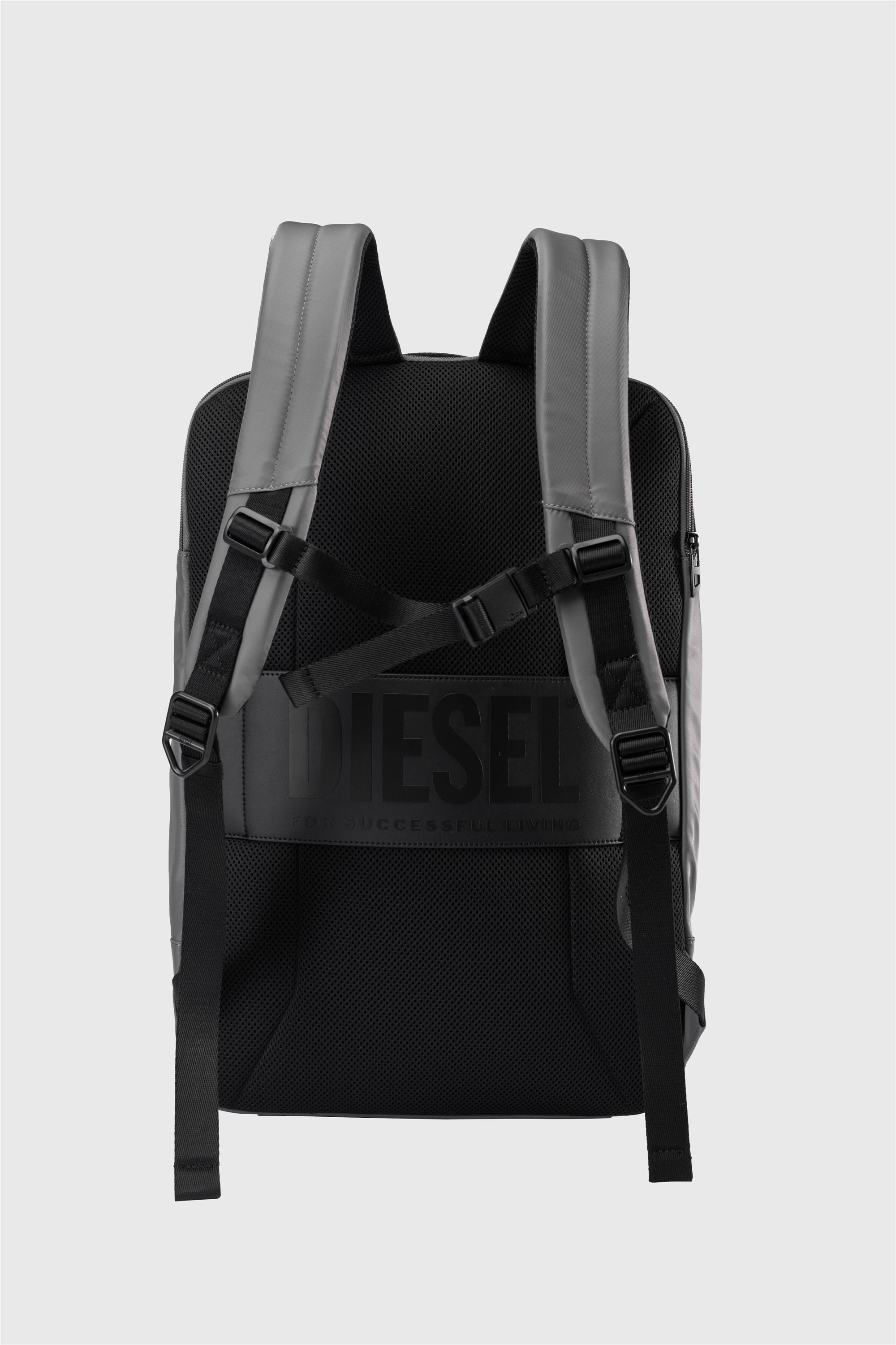 Diesel - DIESEL PC STRONG IMAGE BACKPACK- DSB005, Unisex's Rugged travel backpack in Dark Grey - 2