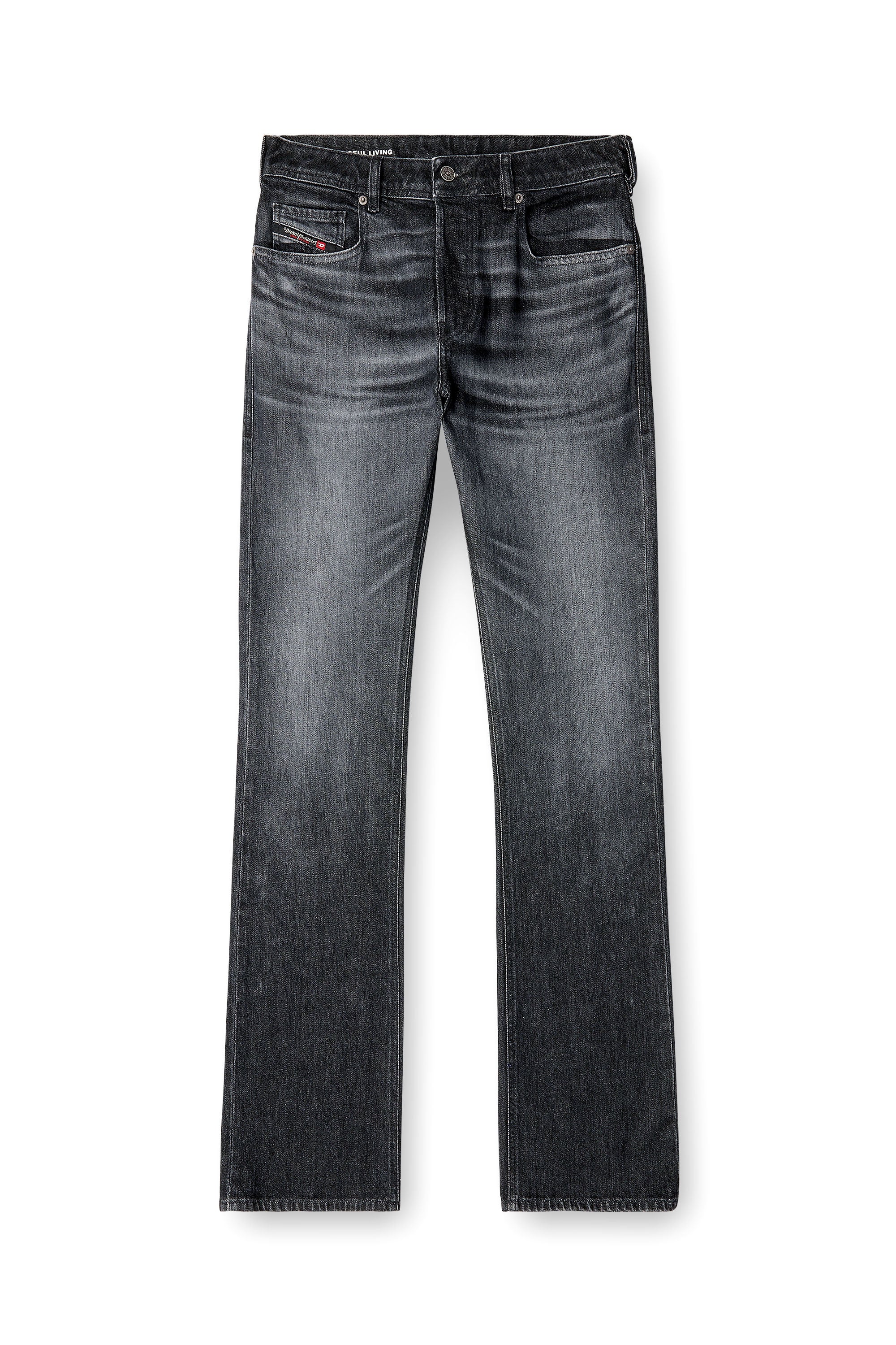 Diesel - Bootcut Jeans 2007 Zatiny 09N48 Homme, Noir/Gris fonc&eacute; - Image 3