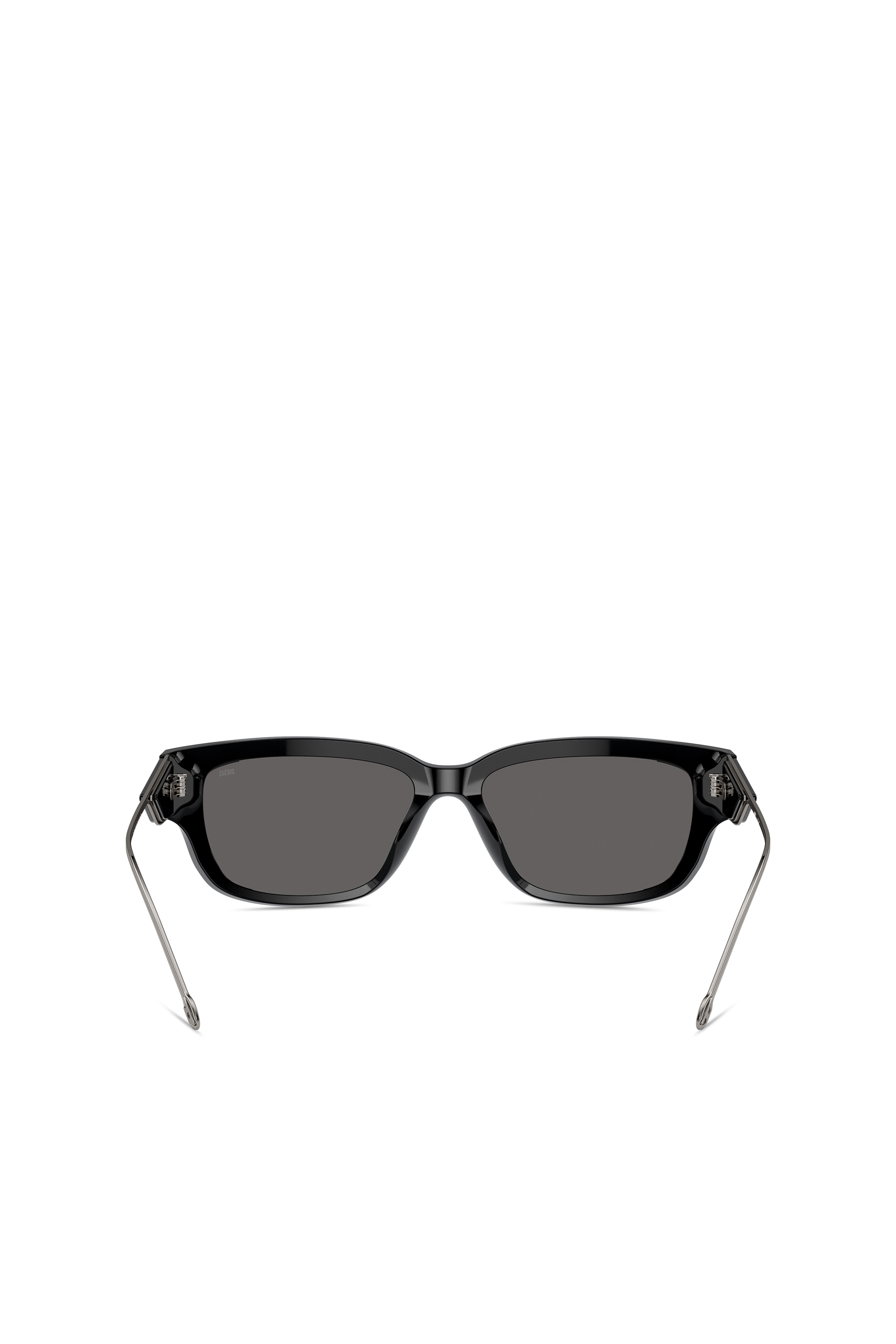 Diesel - 0DL2002 SIZE 56, Lunettes de soleil rectangulaires Mixte in Noir - 3