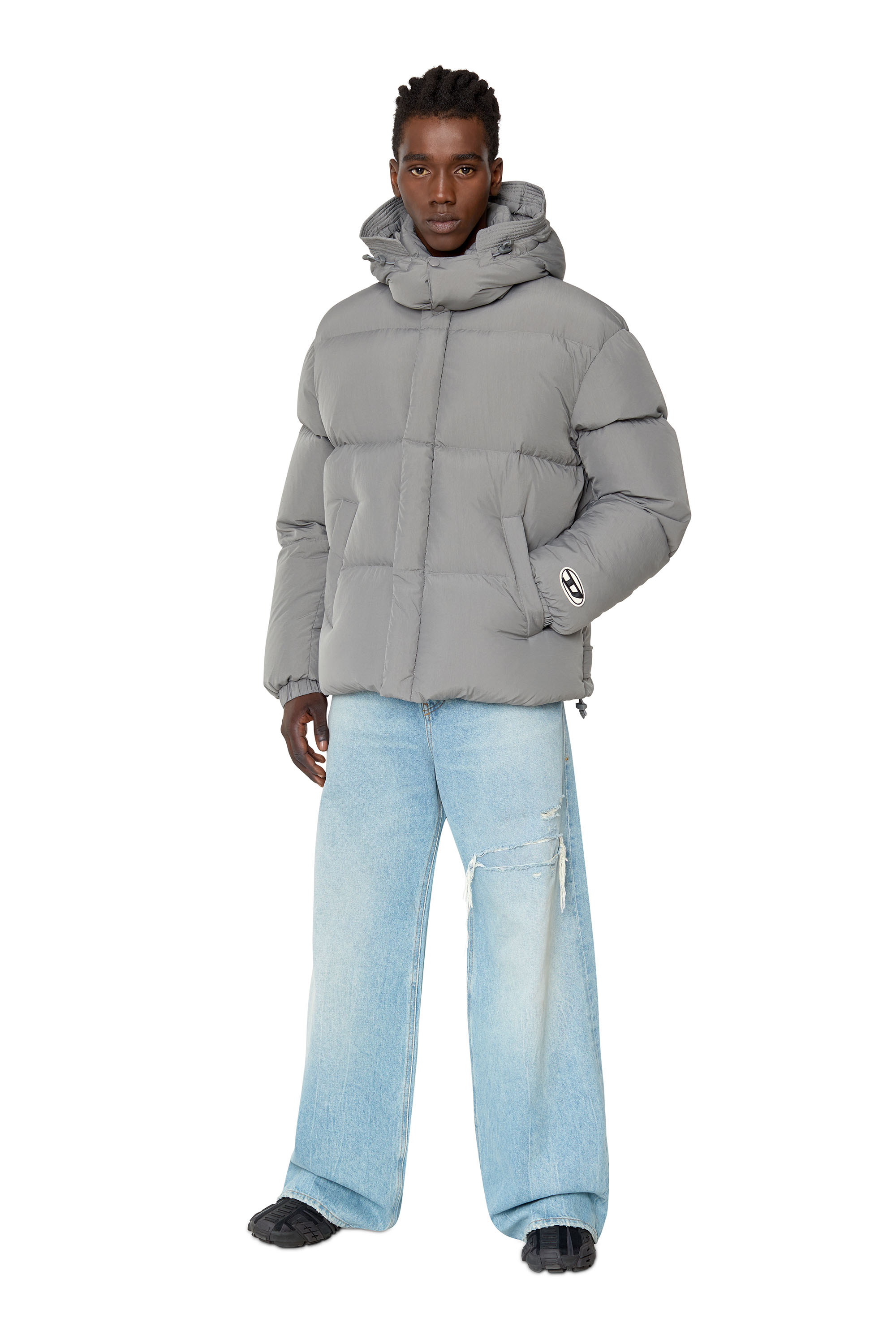 W-ROLF-NW Man: Polygiene ViralOff® down jacket | Diesel W-ROLF-NW Man: Polygiene ViralOff® down jacket | Diesel