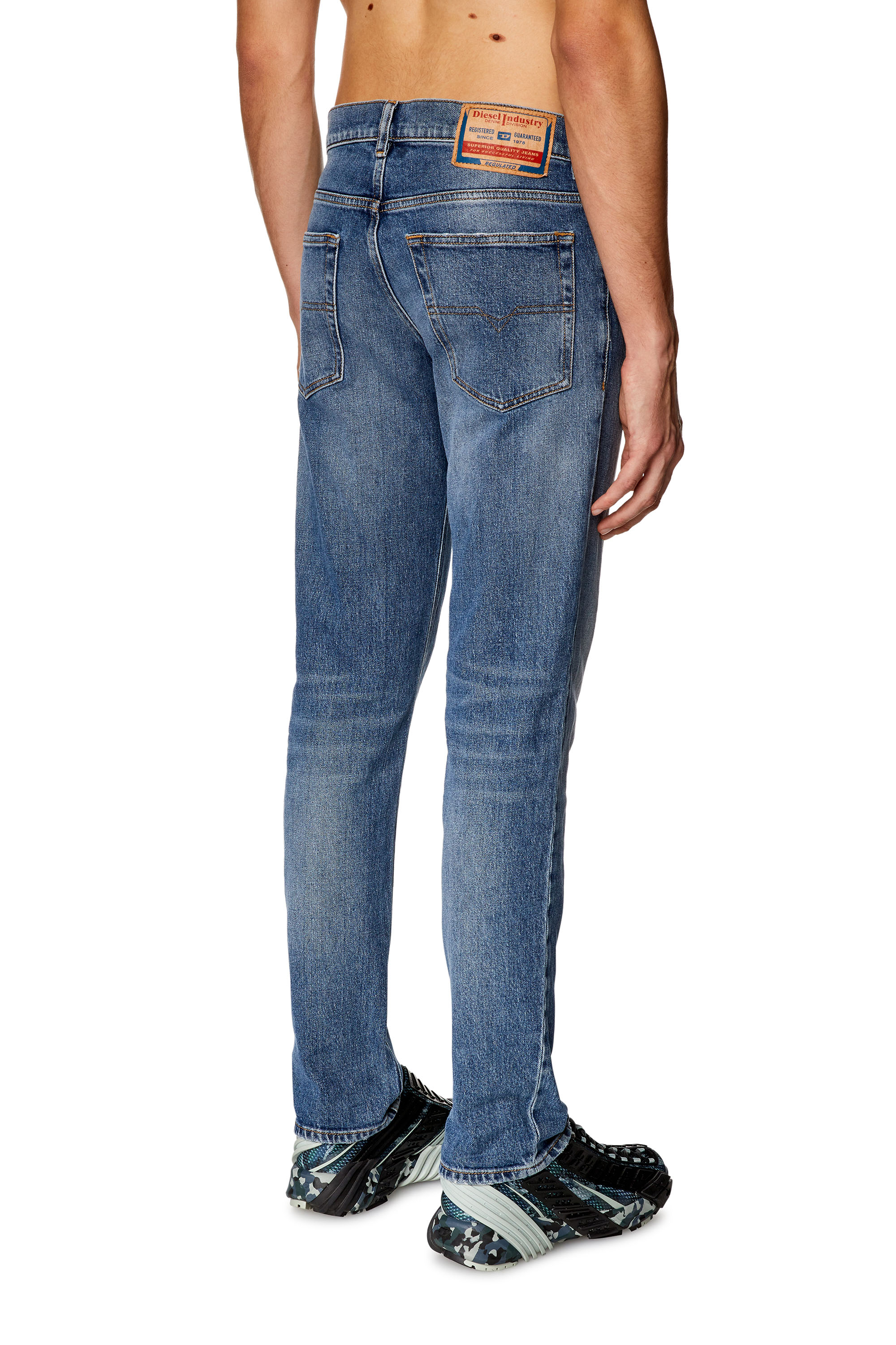 Diesel - Man's Regular Jeans 2023 D-Finitive 09I16, Medium blue - 4