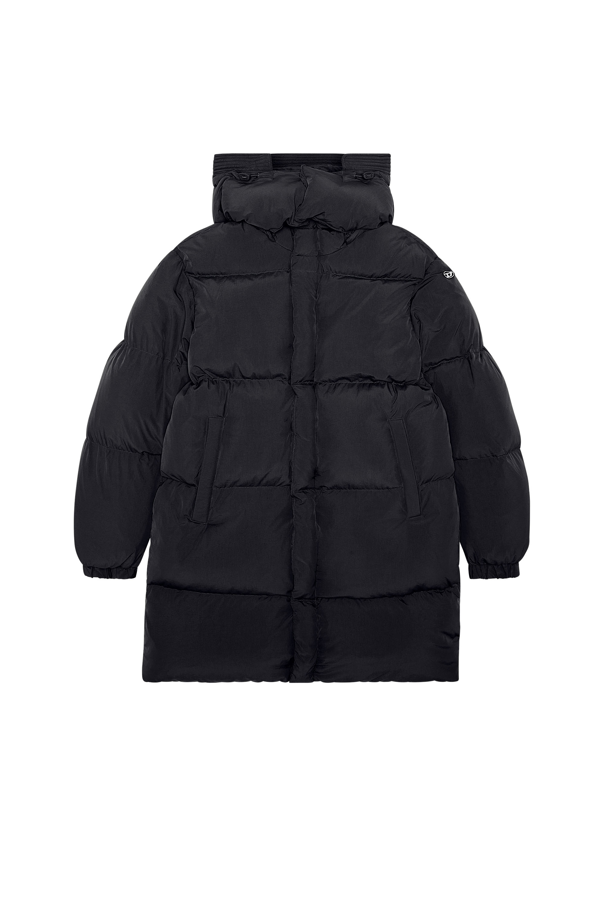 Men's Down coat with ViralOff® treatment | Black | Diesel