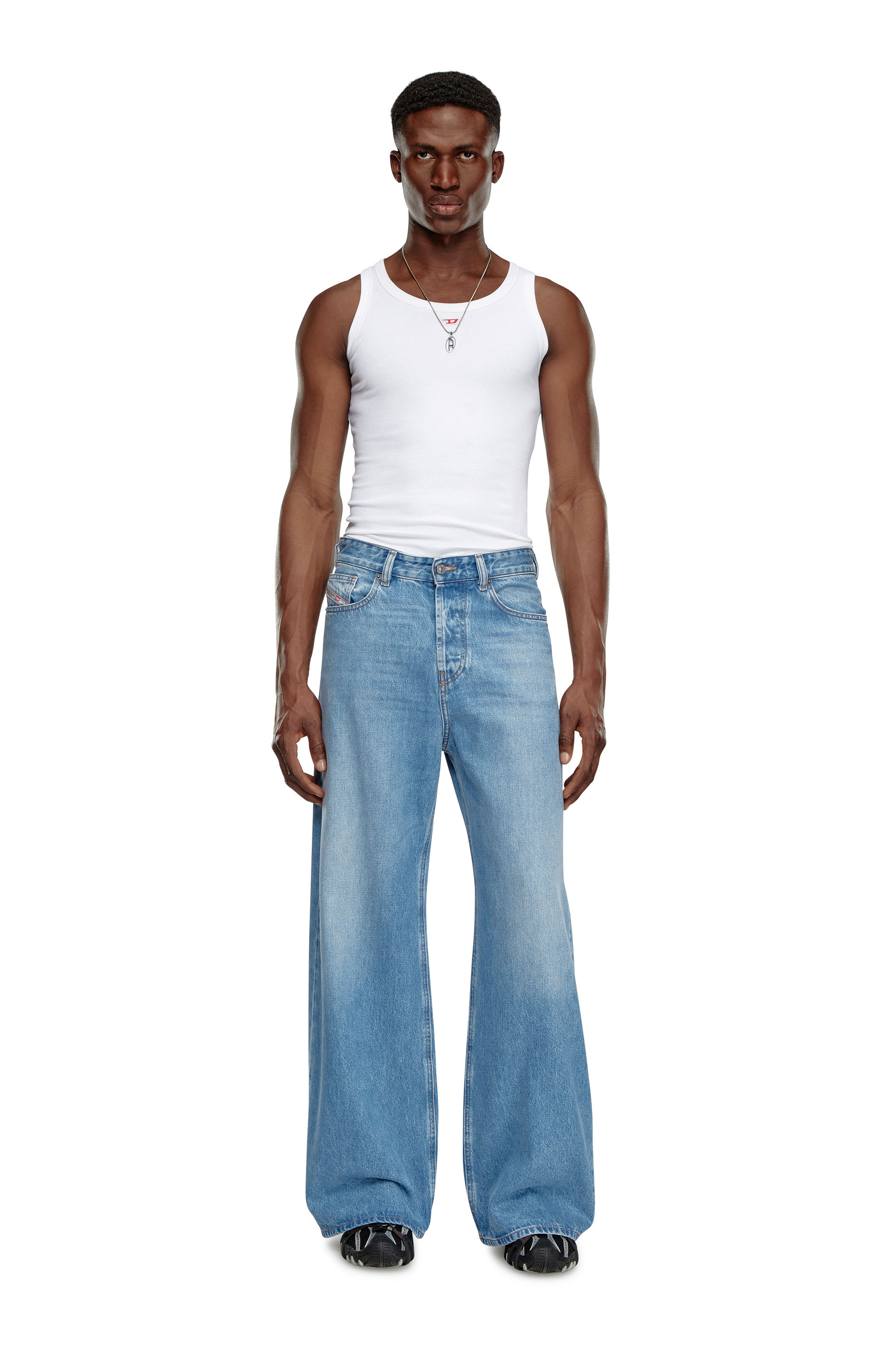 Diesel - Relaxed Jeans 1996 D-Sire 09I29 Femme, Bleu Clair - Image 4