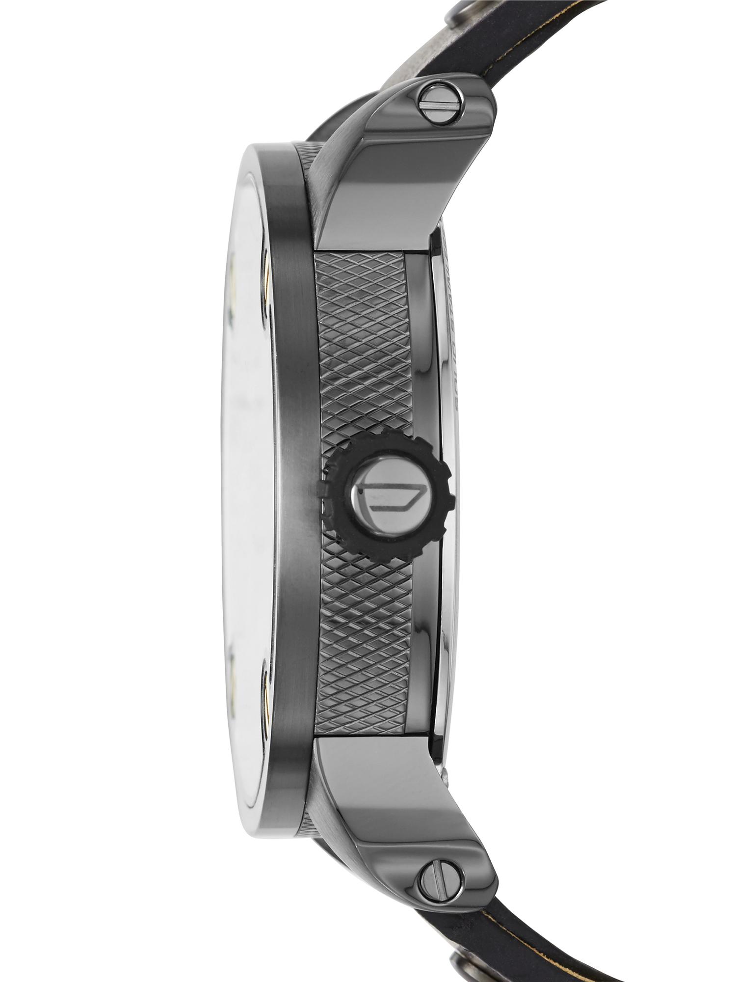 Diesel - DZ7364, Man's Olive watch with gunmetal dial, 51 mm in Dark Brown - 2