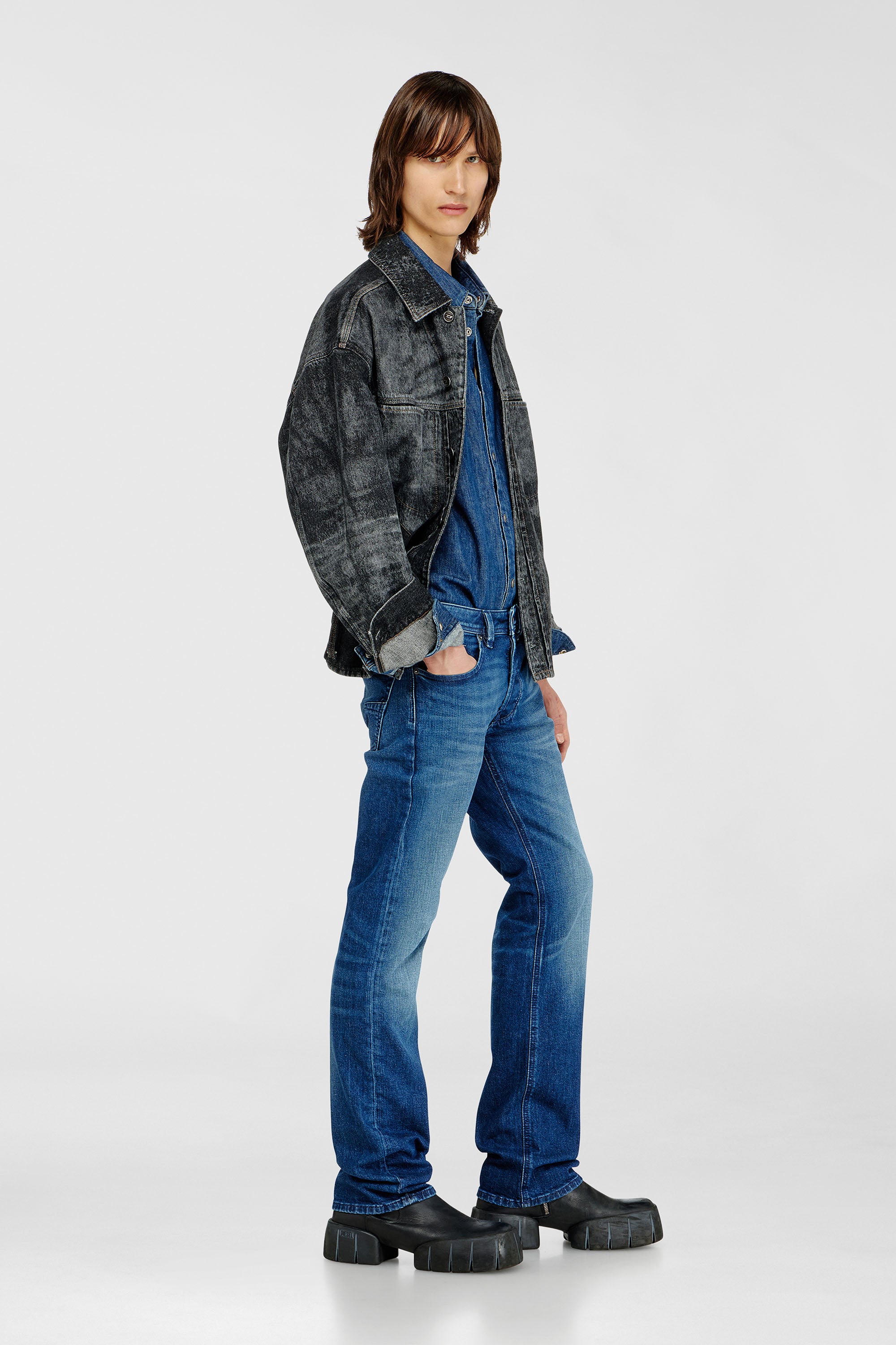 Dark was comfort stretch jeans for men | Diesel® US