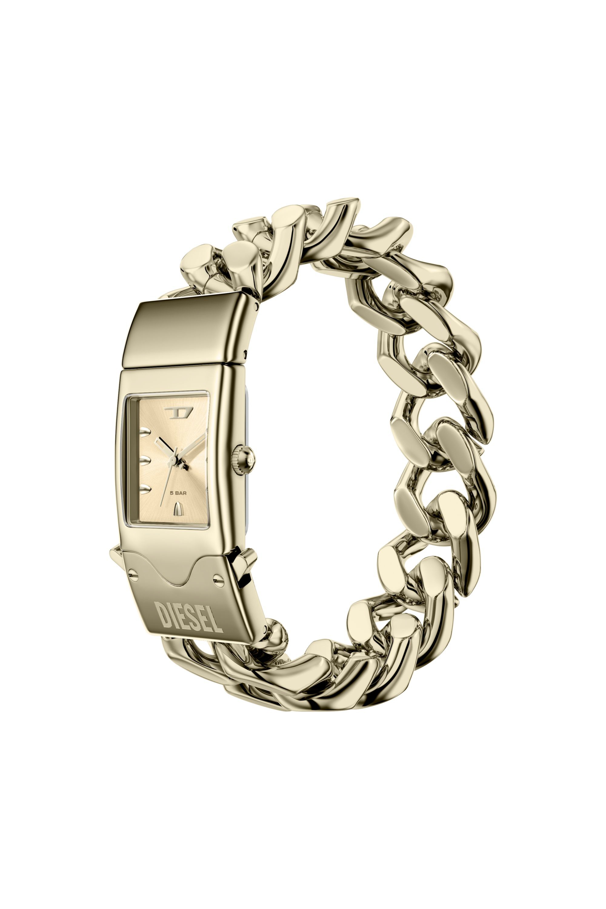 Diesel - DZ2235 WATCH, Reloj Closer de acero inoxidable con tono dorado Hombre in Dorado - 2