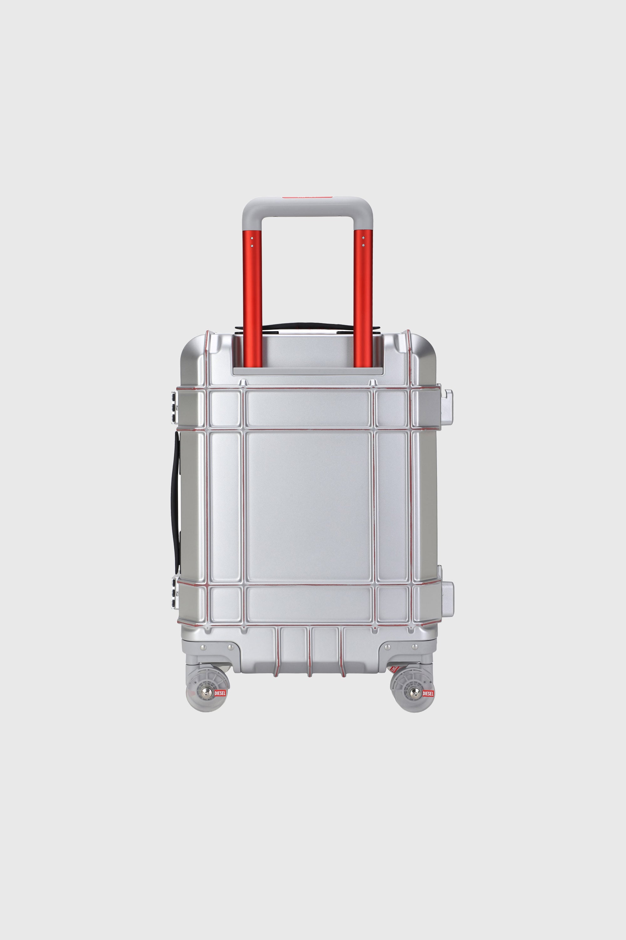 Diesel - DIESEL PC STRONG IMAGE TROLLEY- DSL003, Maleta resistente tama&ntilde;o S Unisex in Plateado - 2