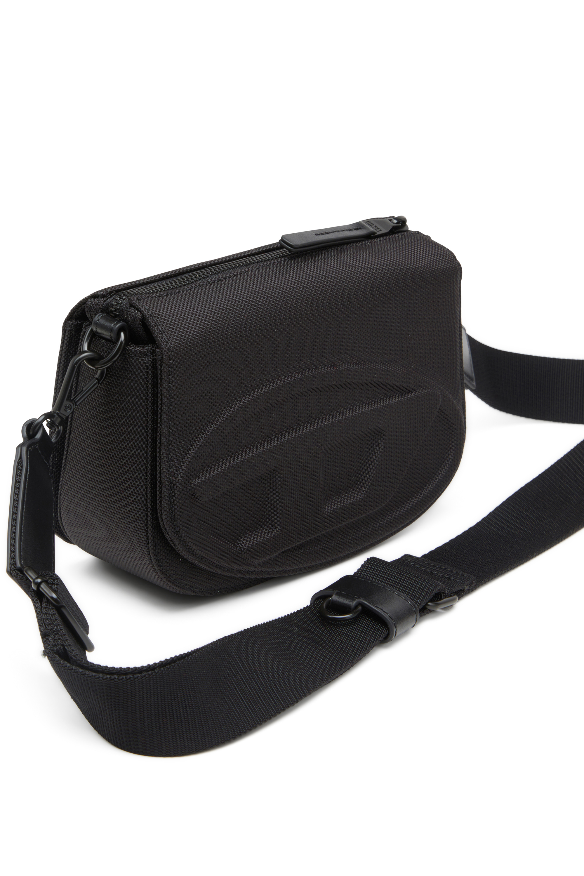 新品 DIESEL 1dr camera bag Women's 1DR-Camera bag in premium leather | Black | Diesel