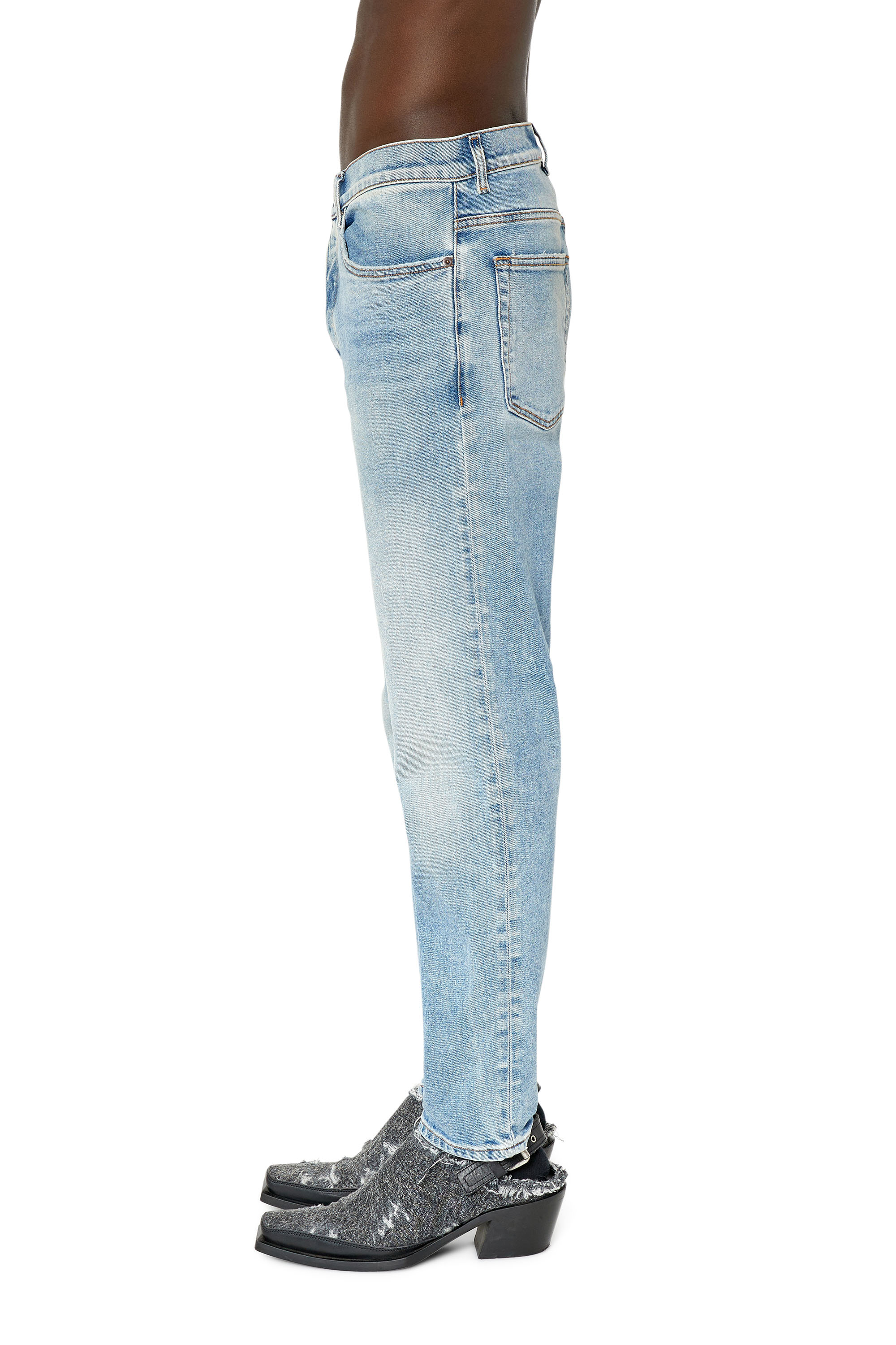 2005 D-FINING Man: tapered with button fly Light blue Jeans | Diesel