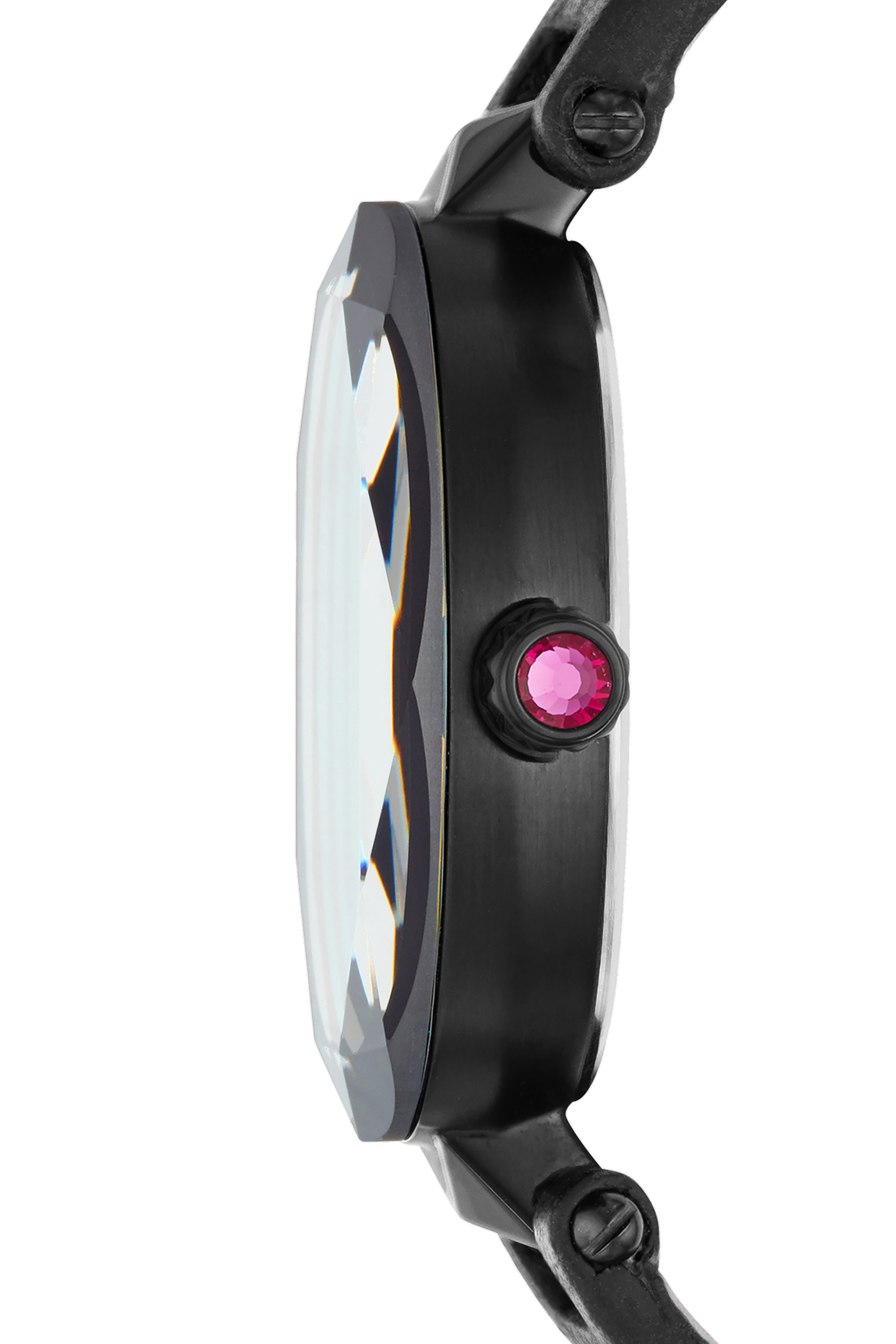 Diesel - DZ5578, Jules reloj de tres manecillas con correa en piel negra Mujer in Negro - 2