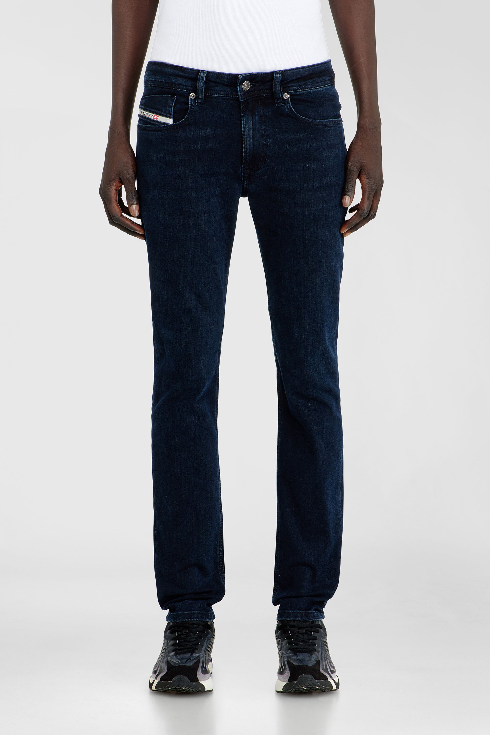 Diesel - Skinny Jeans 1979 Sleenker 0KBBG Homme, Bleu Fonc&eacute; - Image 4