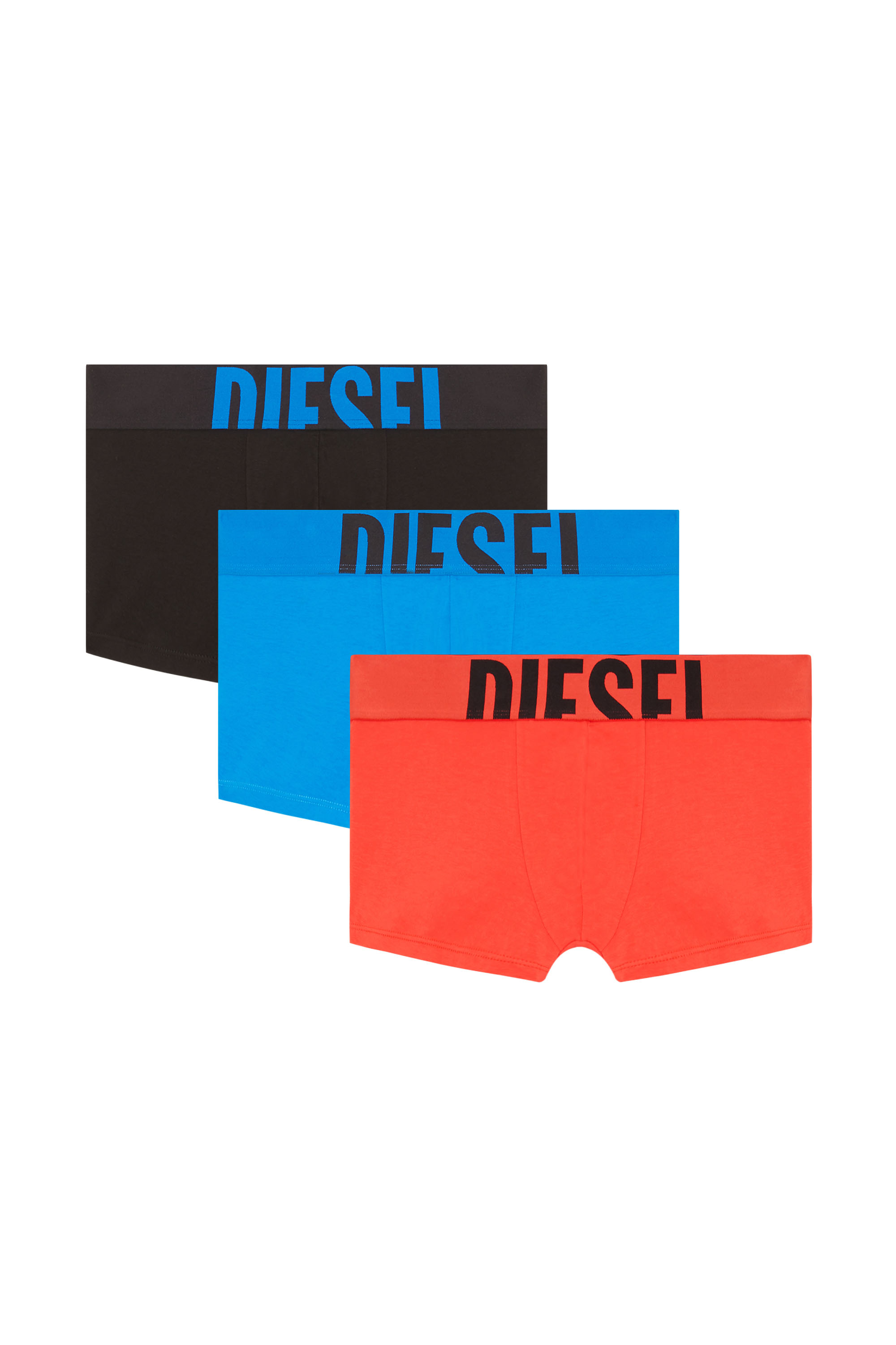 Diesel - UMBX-DAMIENTHREEPACK-5.5EL, Male's Three-pack boxer briefs in stretch cotton in Multicolor - 1