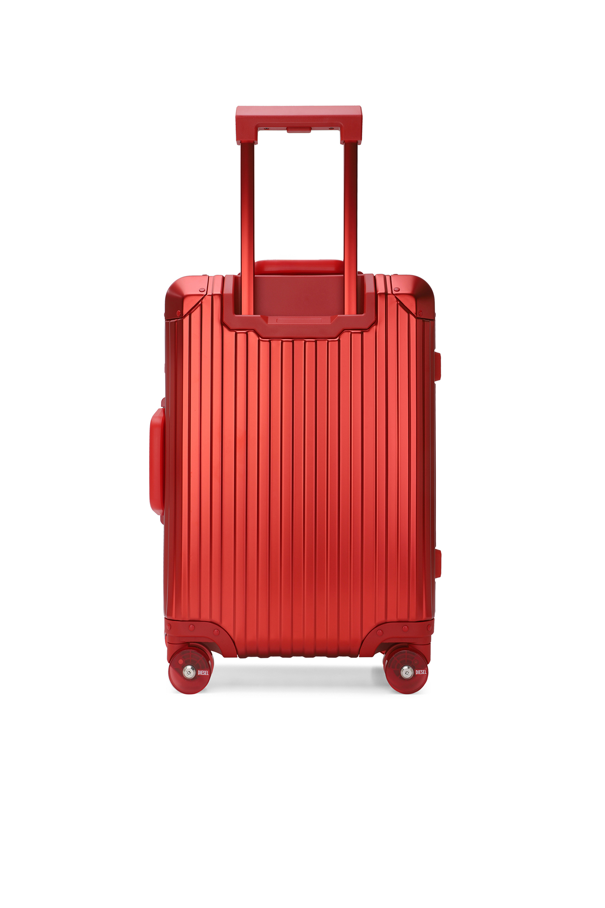Diesel - DIESEL ALUMINUM TROLLEY- DSL002, Maleta de aluminio tama&ntilde;o S Unisex in Rojo - 2