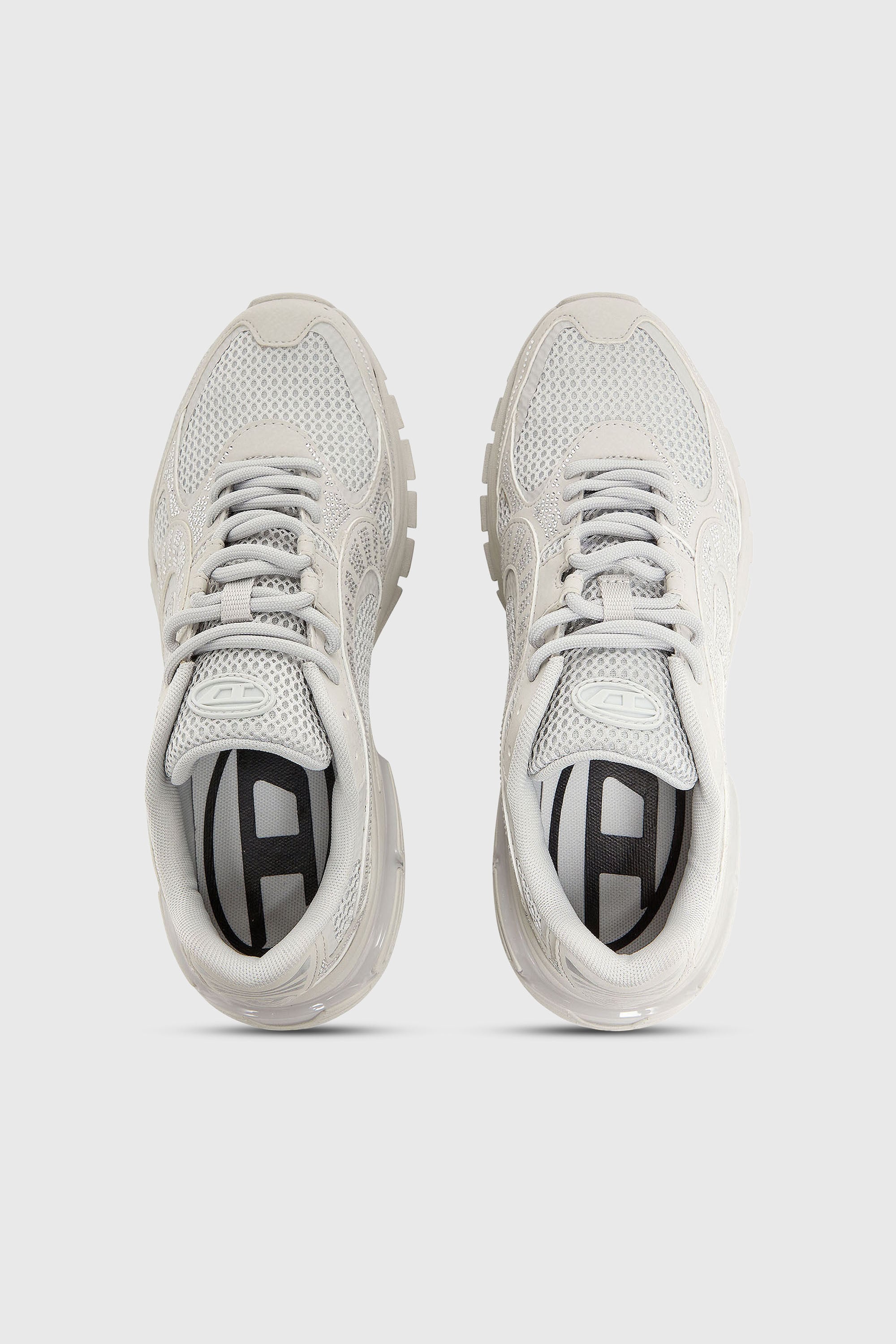 Diesel - S-PRO-V-DENSE LOW W, S-Pro-V-Dense - Zapatillas de malla con cristales Mujer in Blanco - 4
