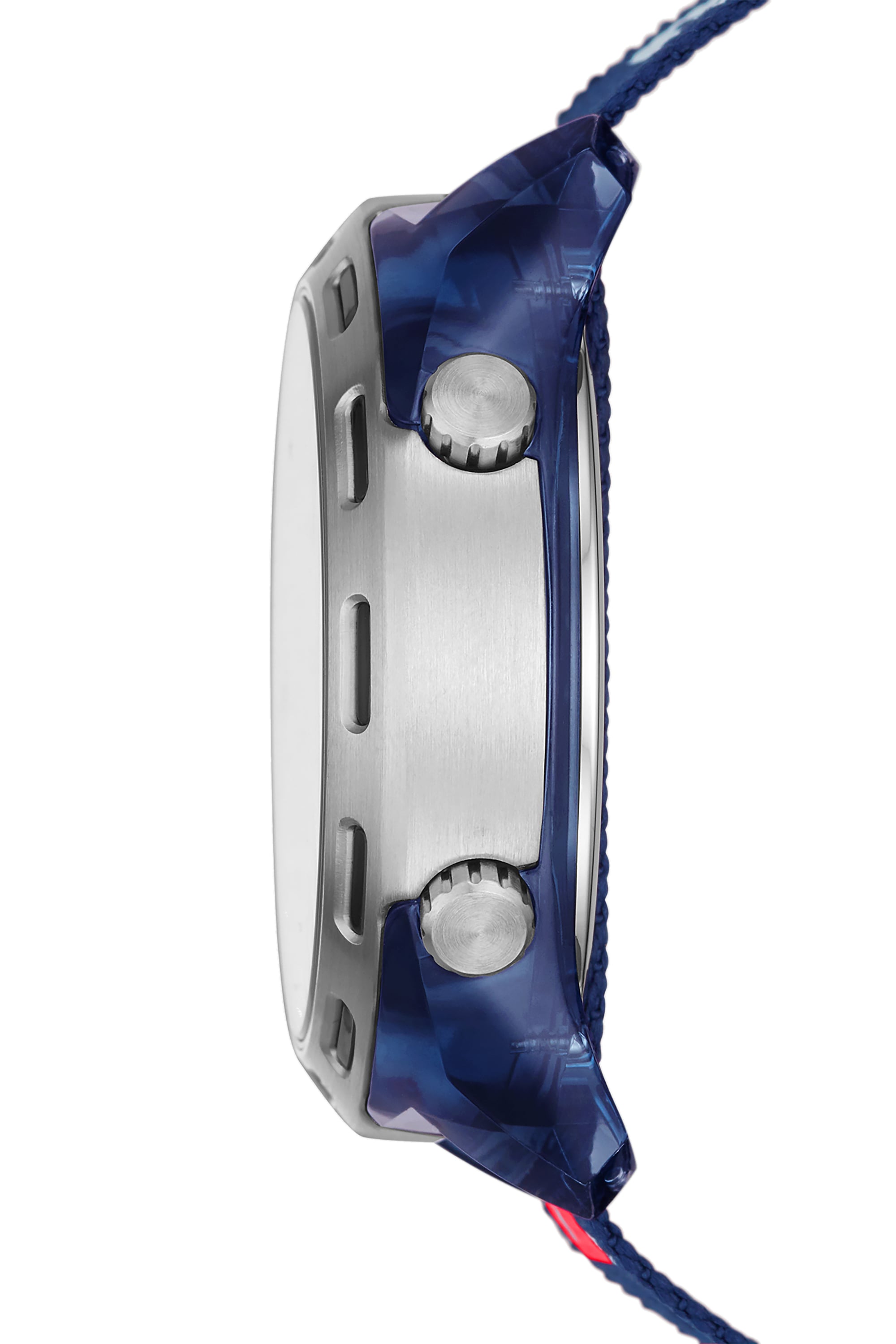 Diesel - DZ1915, Reloj Crusher digital con pulsera en nailon azul marino Hombre in Azul marino - 3