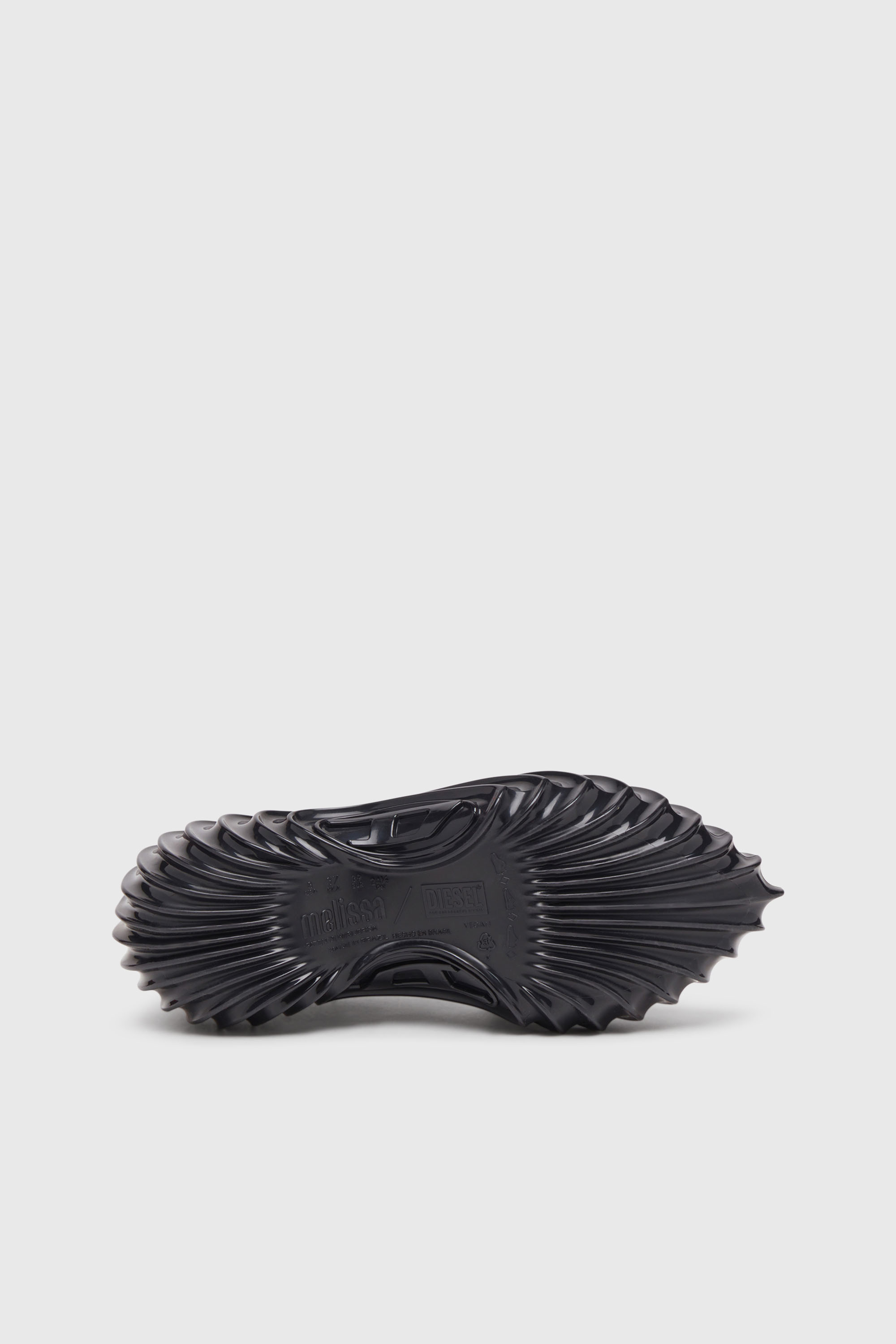Diesel - MELISSA QUANTUM SNEAKERS X, Zapatilla sin cordones en Melflex&reg; Unisex in Negro - 5
