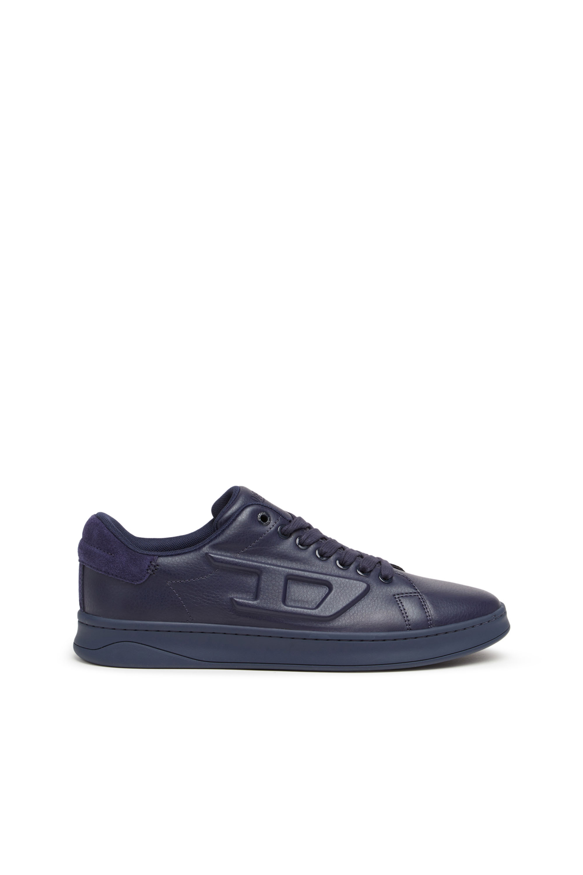 Diesel - S-ATHENE LOW, Man's S-Athene Low-Sneakers with embossed D logo in Blue - 1