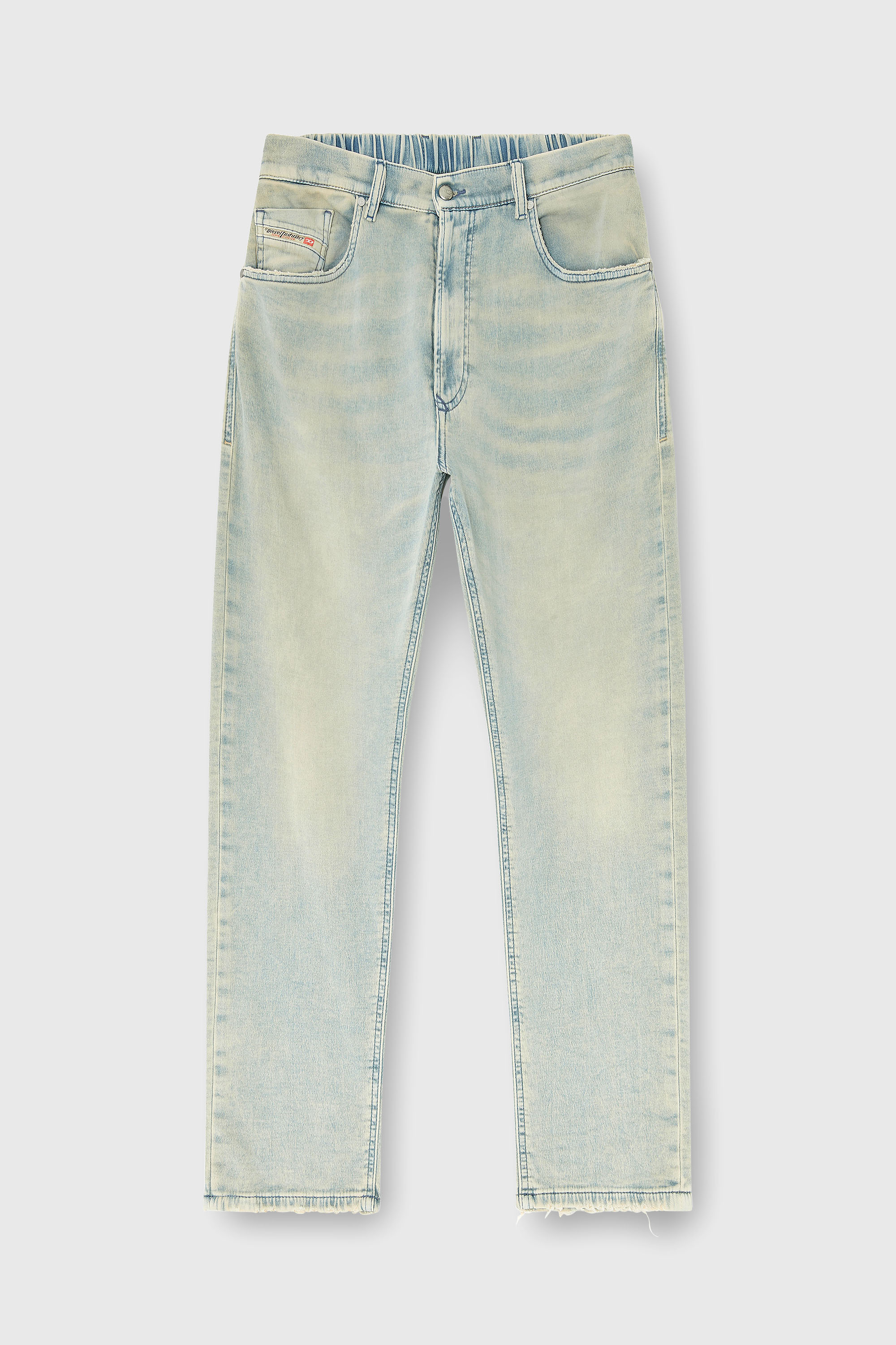 Diesel - Man's Regular 2032 D-Krooley-BW Joggjeans&reg; 068WK, Light Blue - 4