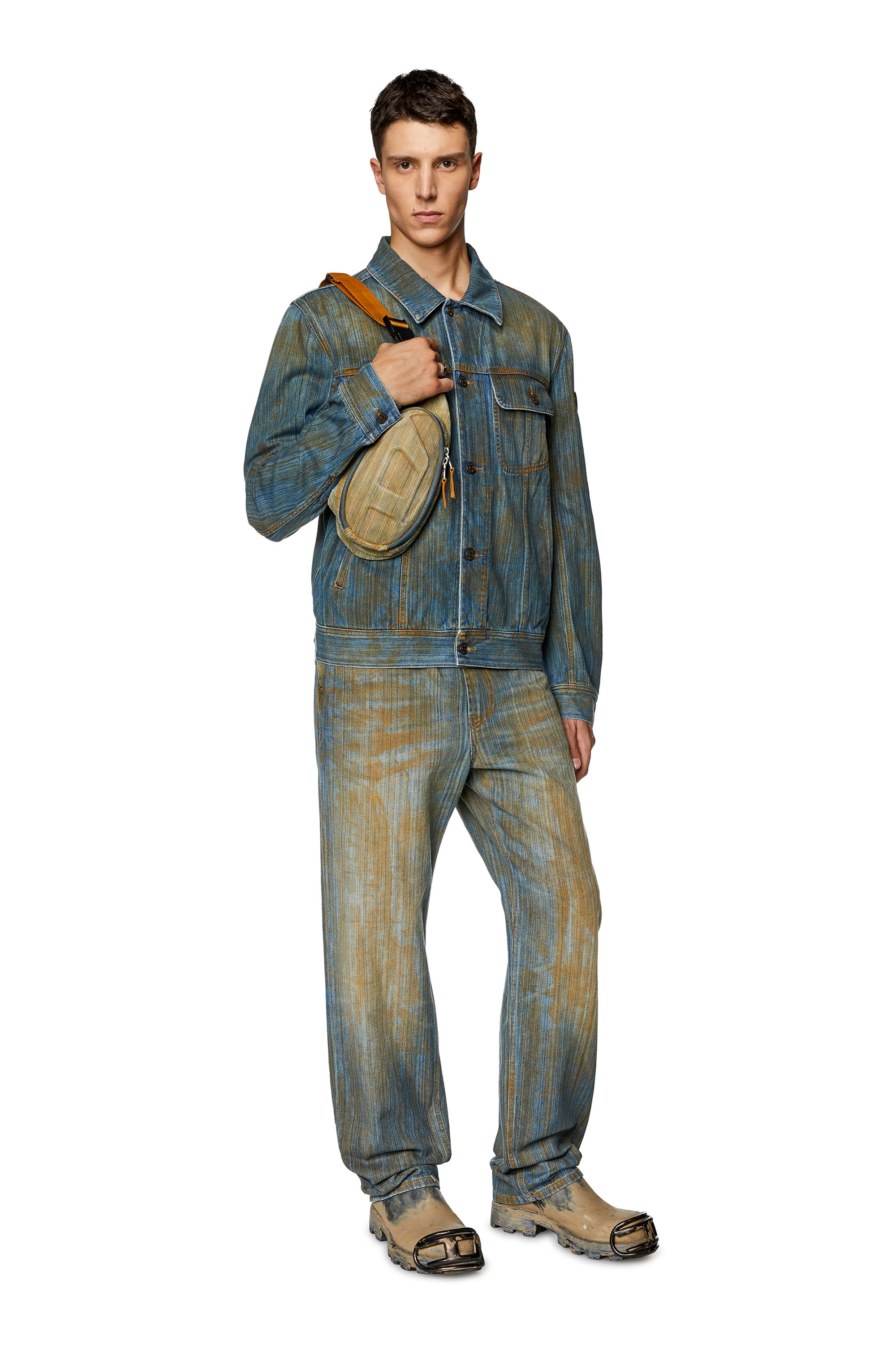 Diesel - Male's Regular Jeans 2010 D-Macs 0NLAL, Medium Blue - 1