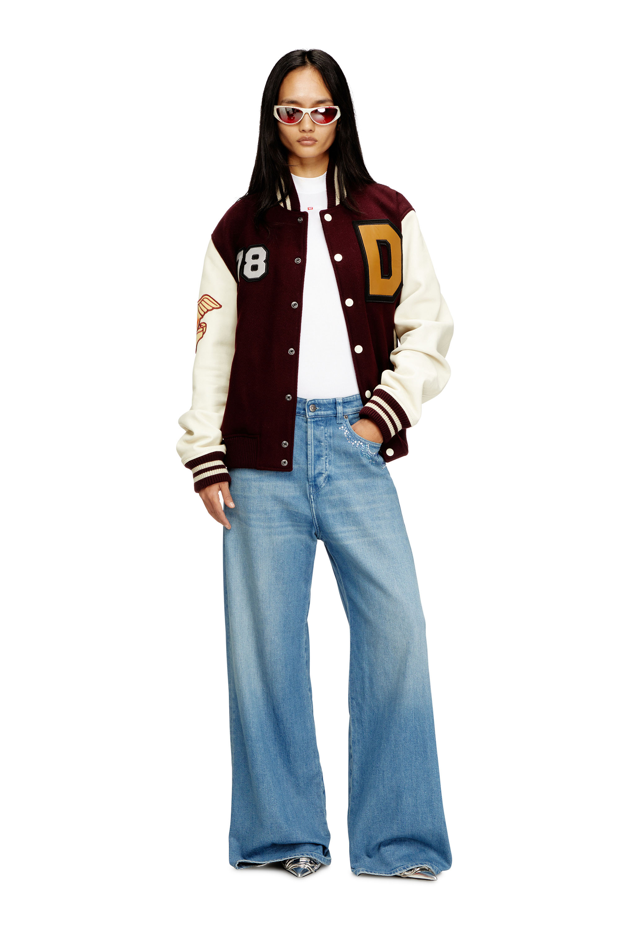 Diesel - Relaxed Jeans 1996 D-Sire 09Q18 Femme, Bleu moyen - Image 2