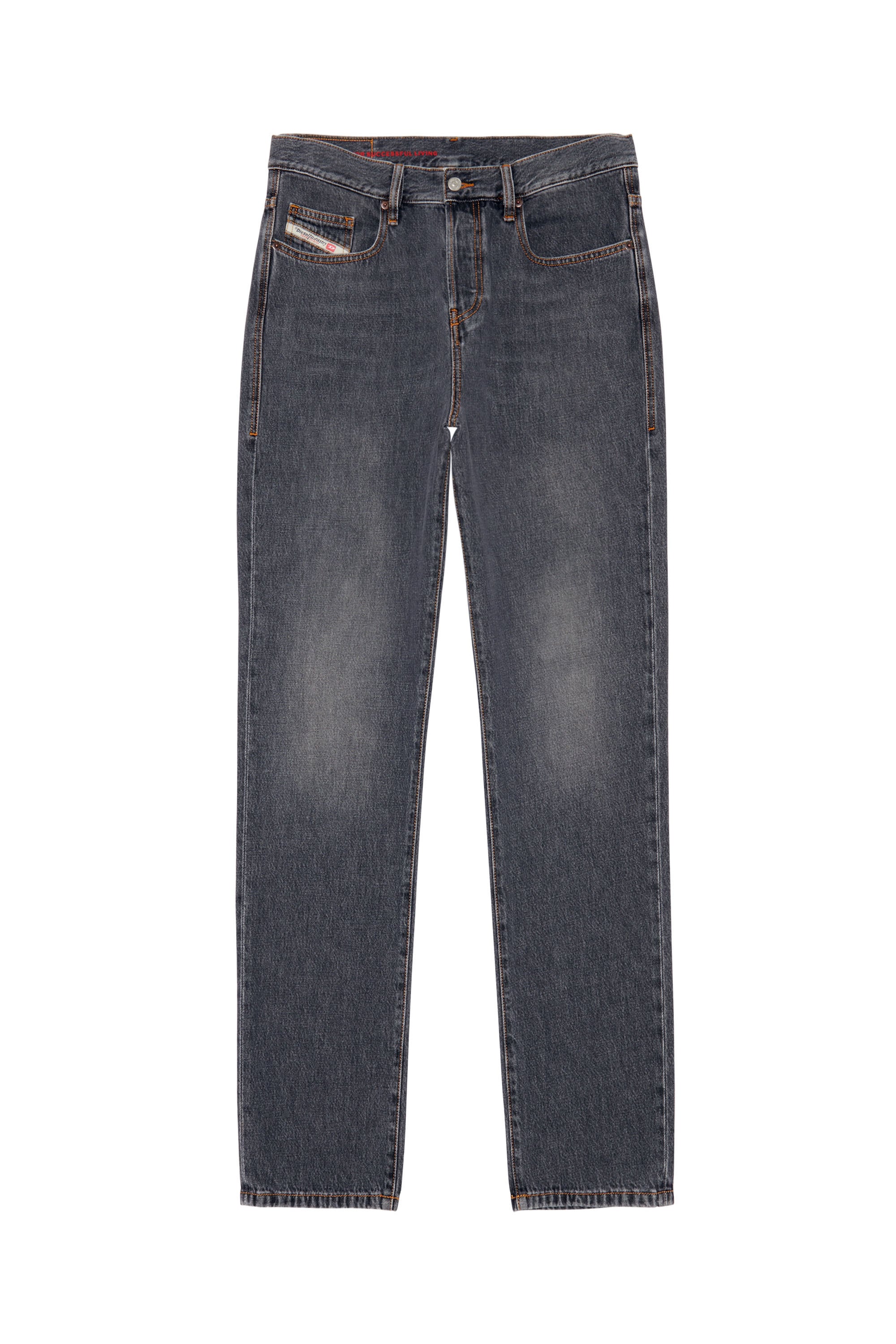 2020 D-Viker Straight Jeans 09B88 | Black/Dark grey | Diesel