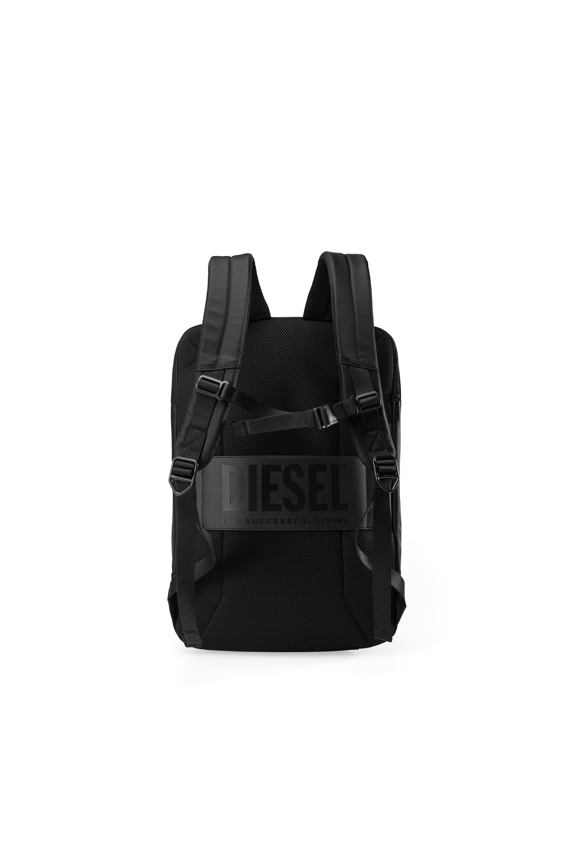 Diesel - DIESEL PC STRONG IMAGE BACKPACK- DSB005, Mochila de viaje resistente Unisex in Negro - 2