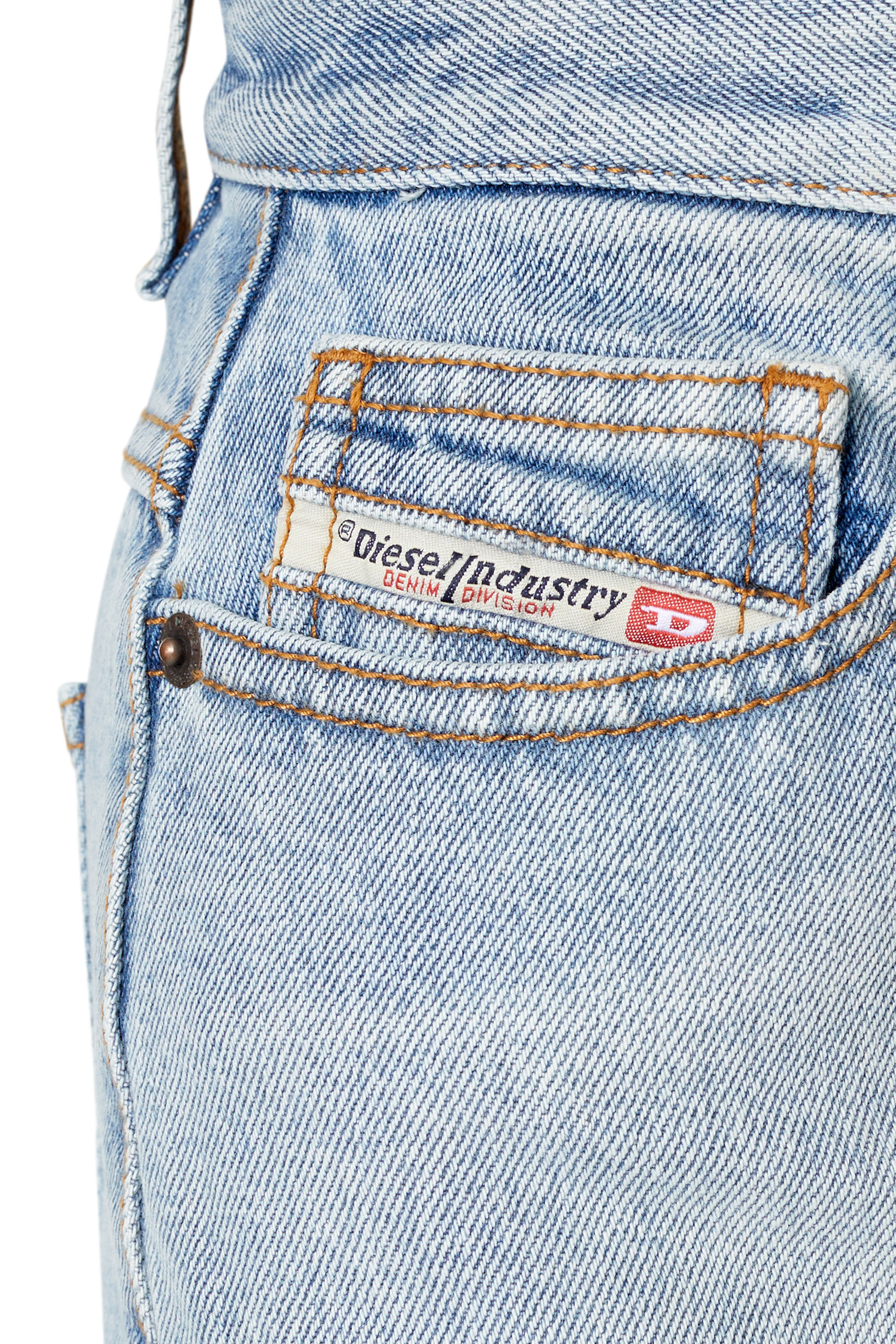 Diesel - DE-RONNY PENCIL SKIRT, Falda l&aacute;piz en denim Mujer in Azul marino - 7