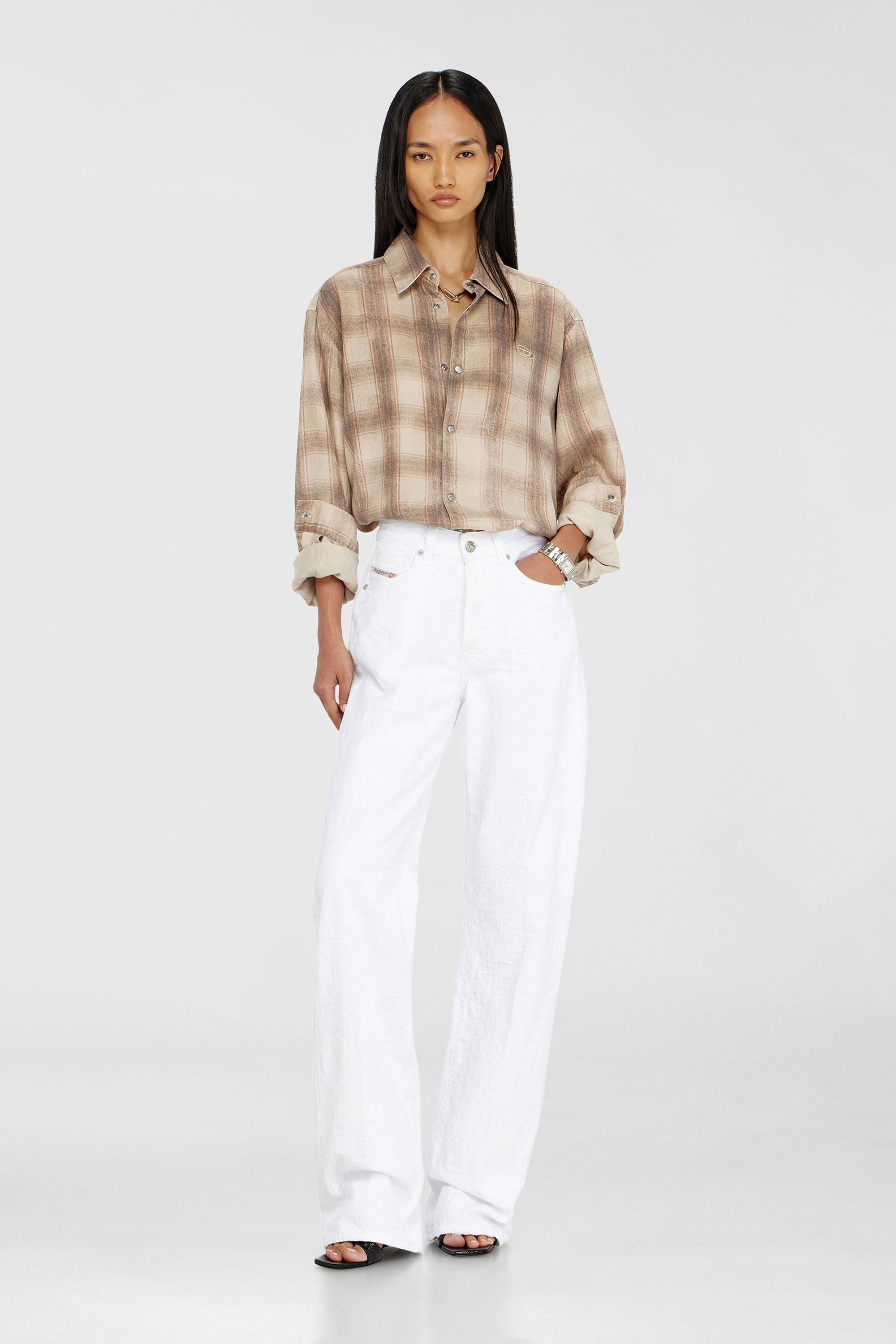 Diesel - Female's Regular Jeans 1971 D-Sent 007EX, White - 2