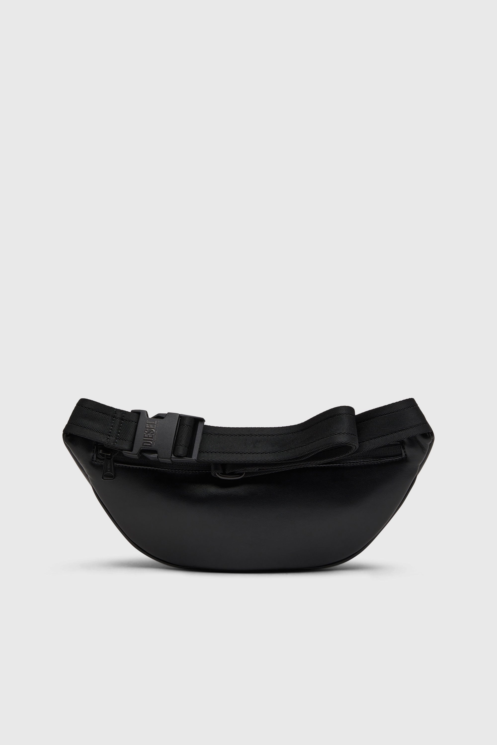 Diesel - HOLI-D BELT BAG M, Holi-D-Sac banane en PU et n&eacute;opr&egrave;ne Homme in Noir - 2