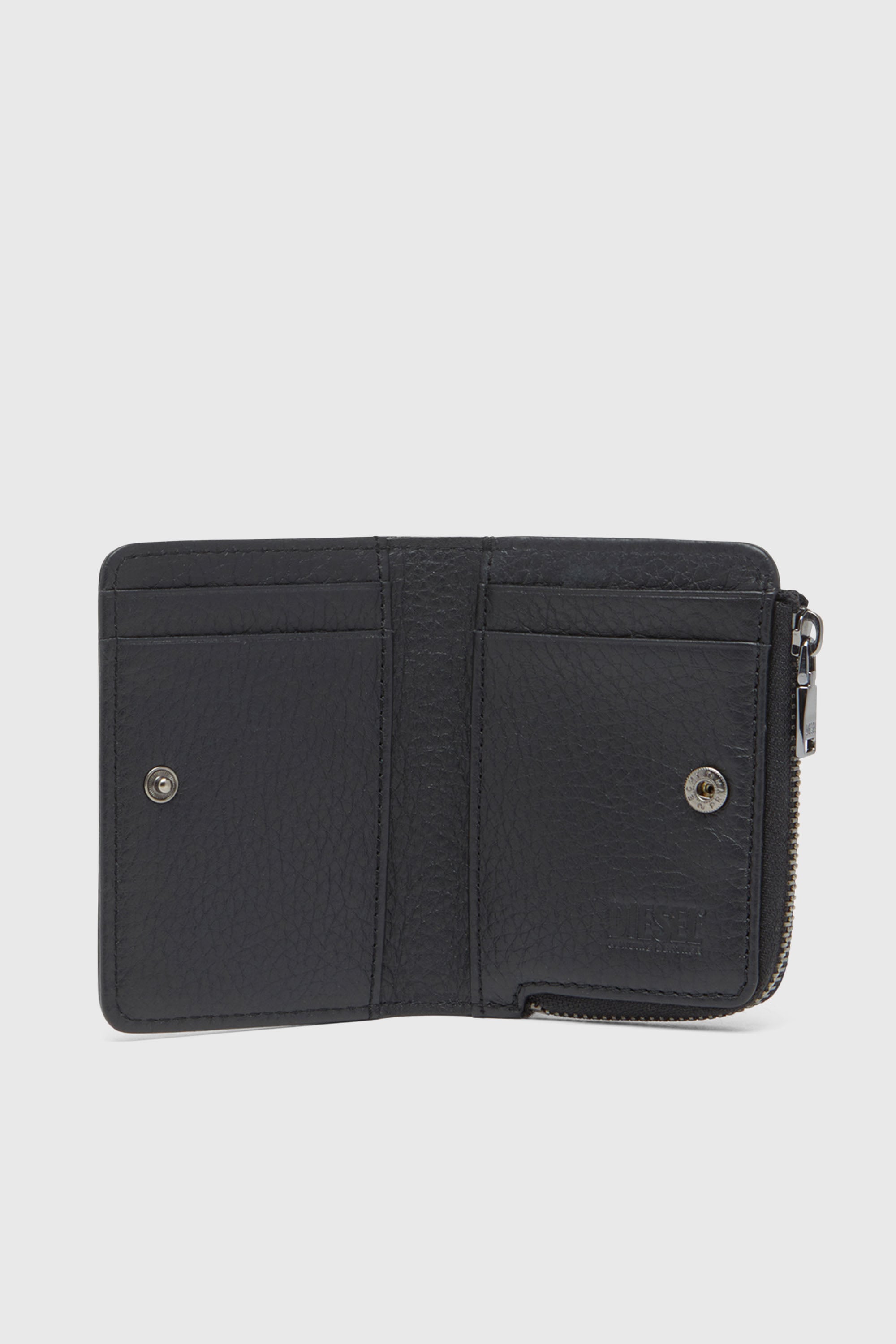 Men's Leather card holder | Black | Diesel US