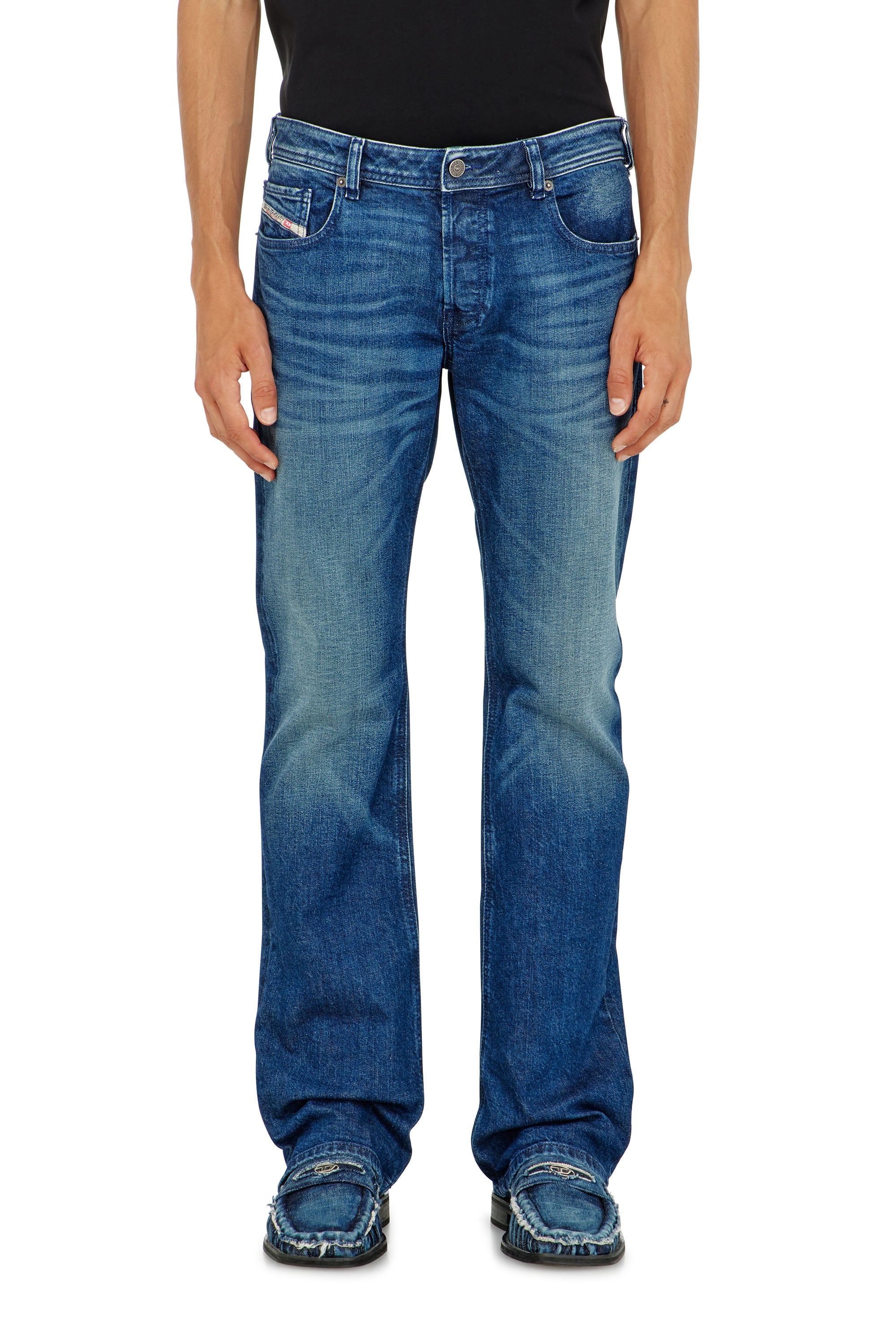 Diesel - Male's Bootcut Jeans 2007 Zatiny 09L51, Dark Blue - 4