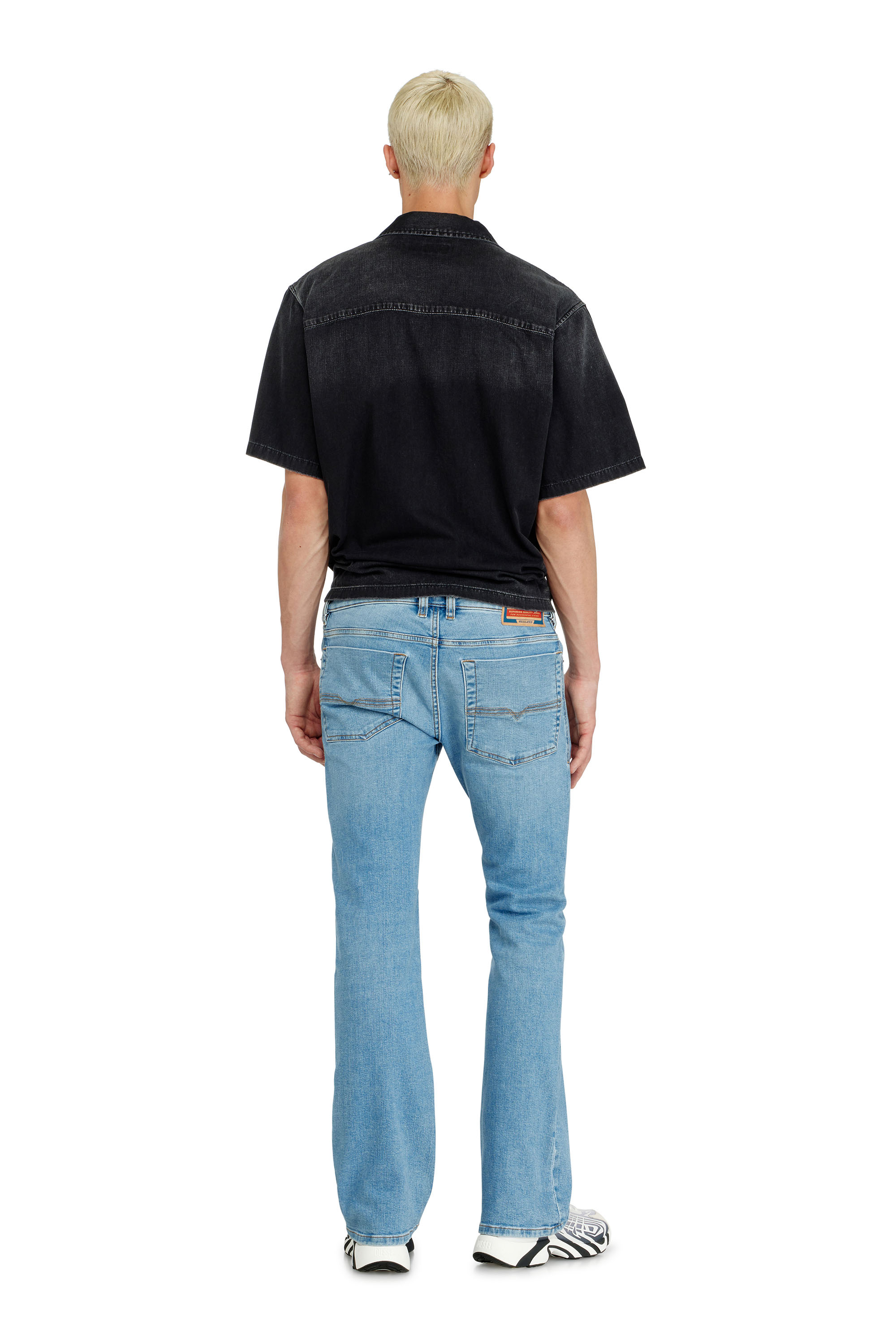 Diesel - Bootcut Jeans 2007 Zatiny 0HDBJ Homme, Bleu Clair - Image 3