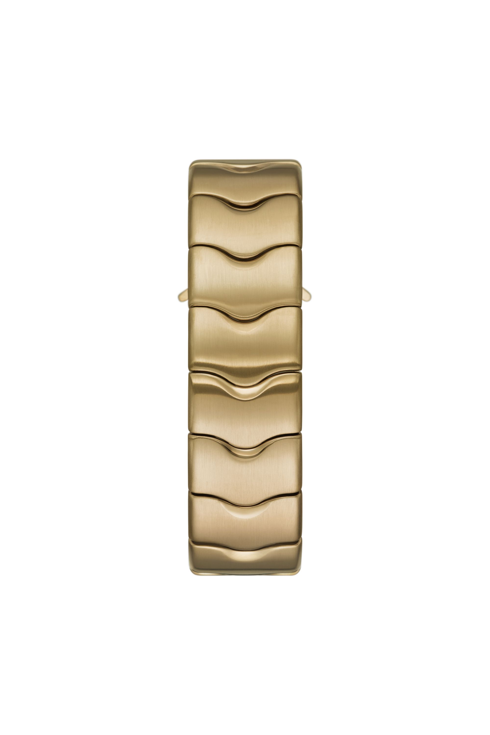 Diesel - DZ2223, Unisex's Diesel Closer Three-Hand Gold-Tone Stainless Steel Watch in Gold - 2