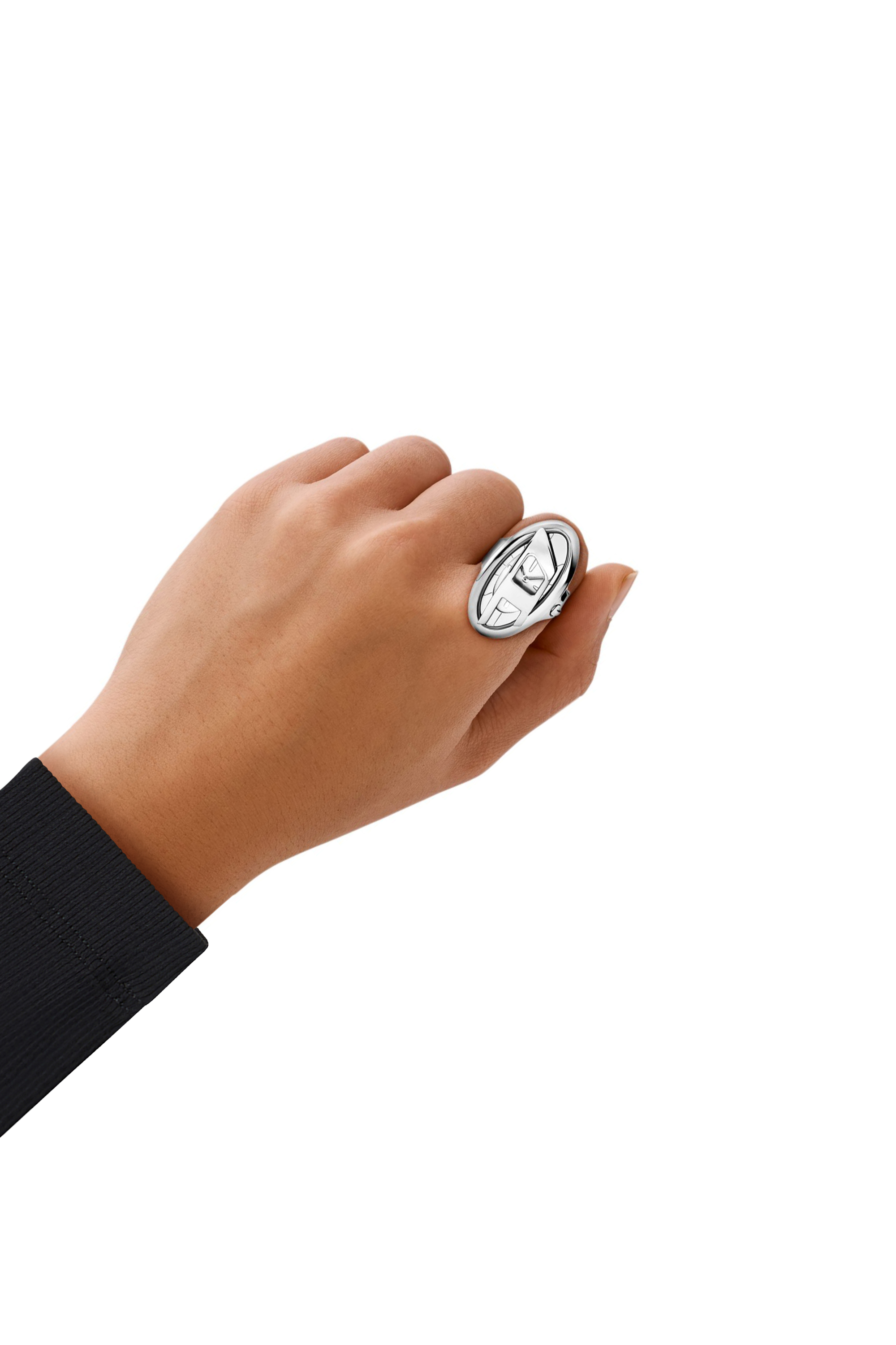 Women's D-Era stainless steel ring watch | Silver | Diesel