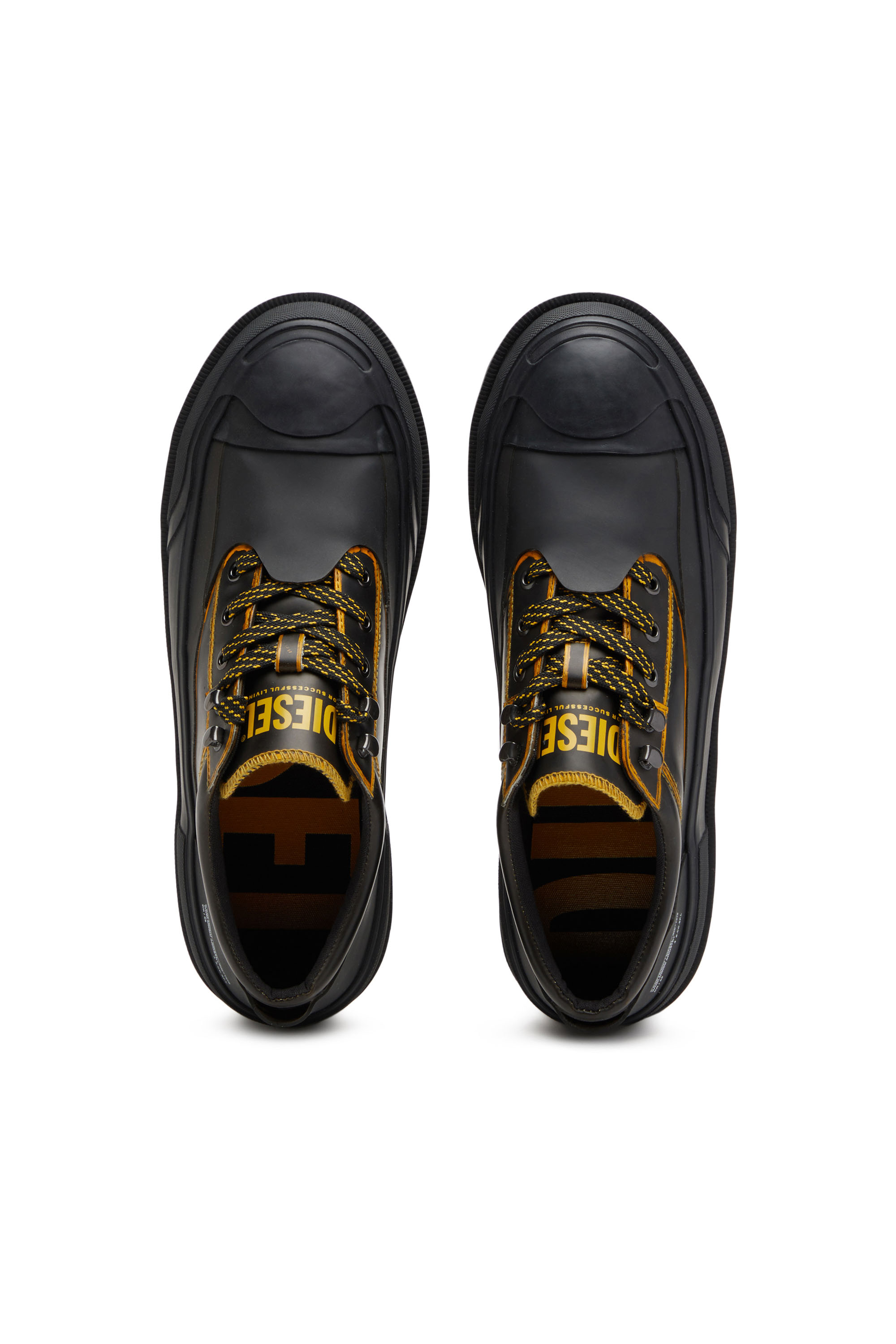 D-HIKO SH X : Combat shoe in leather and rubber | Diesel