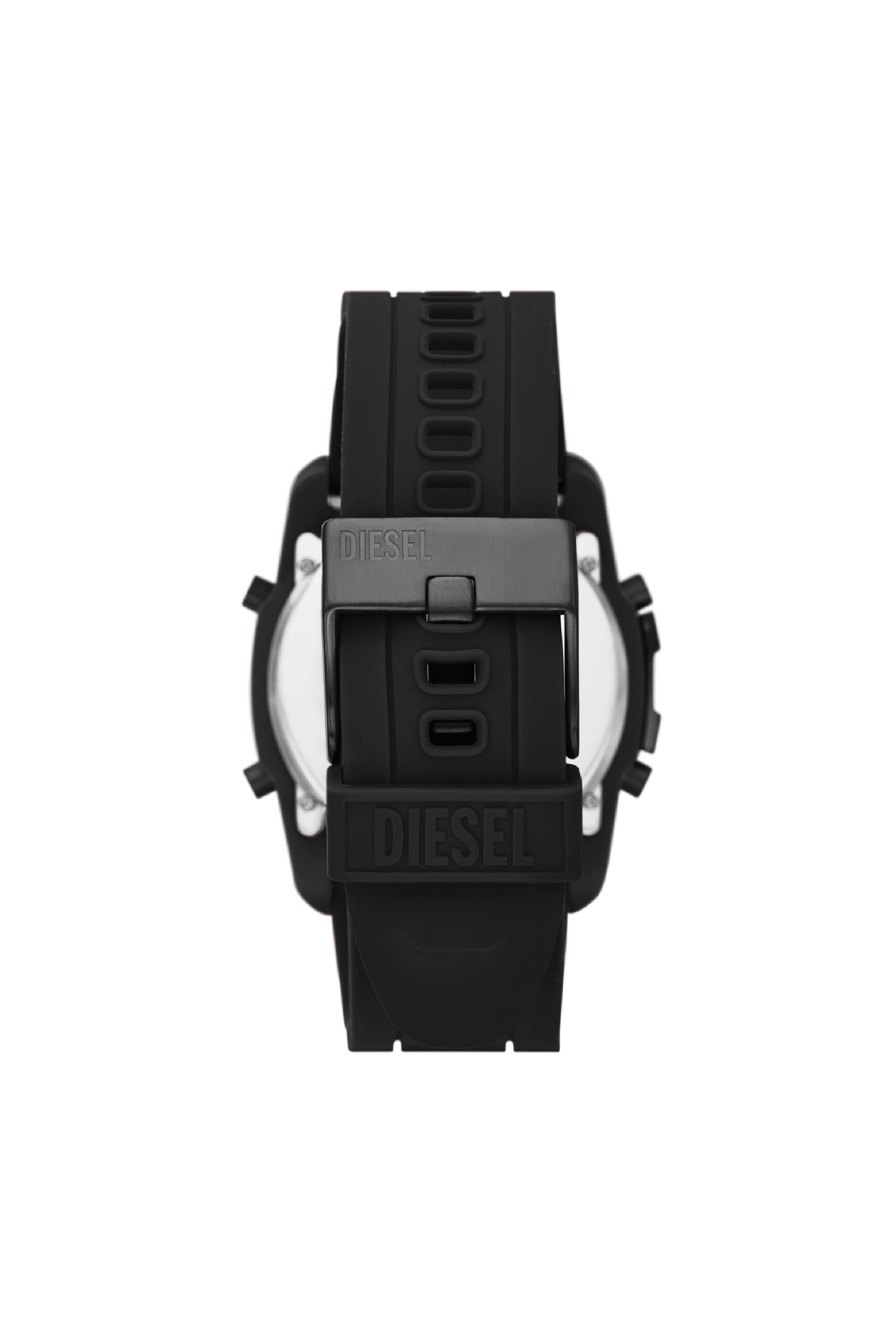 Diesel - DZ2158, Man's Master Chief Digital silicone watch in Black - 2