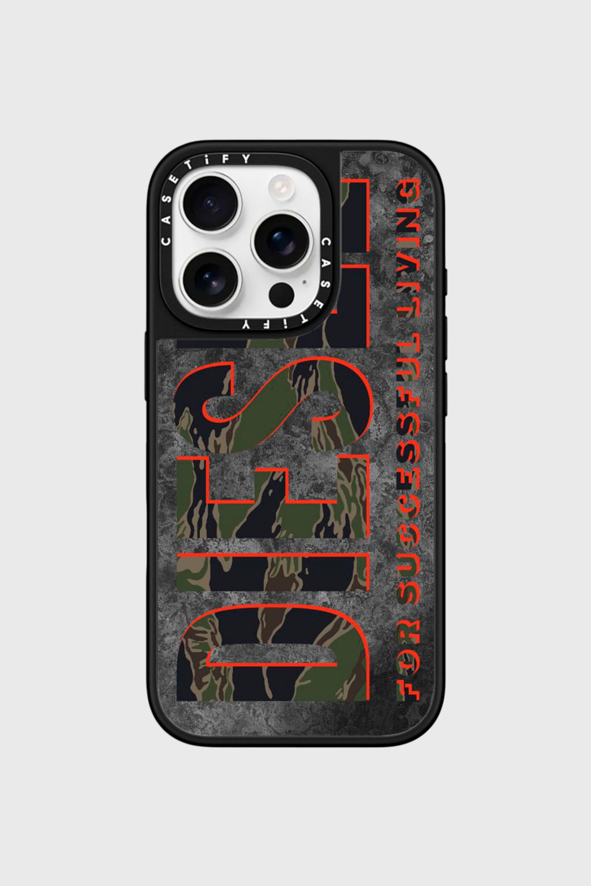 Diesel - 60326 CASETIFY MOULDED CASE, Unisex's Magsafe Oxidized Case iPhone 16 Pro in Dark Green - 1