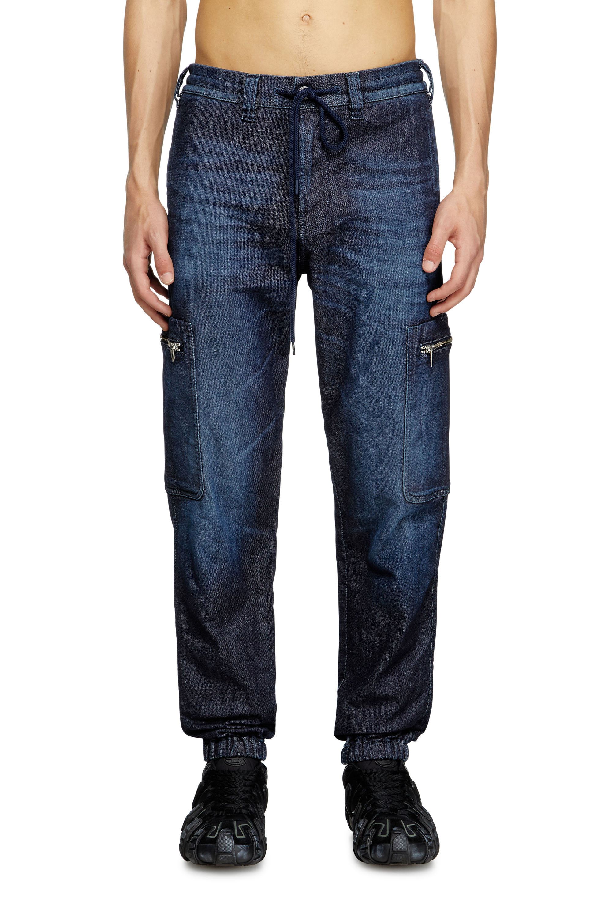 Slim D-Lab JoggJeans® 09L11, Bleu Foncé Diesel - Slim D-Lab JoggJeans® 09L11 Mixte, Bleu Foncé - Image 3