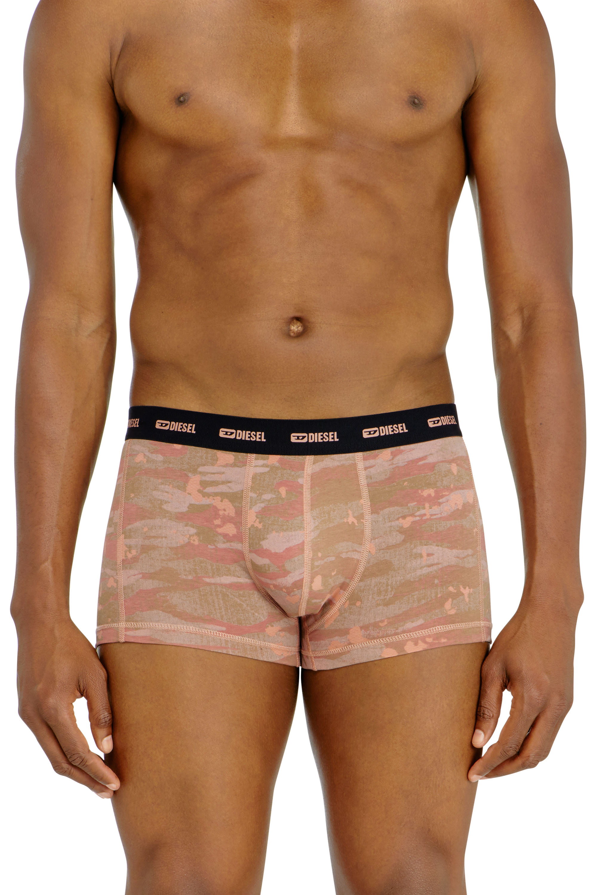 Diesel - DAMIEN-UTLT-3PACK, Man's Three-pack of boxer briefs plain and camo in Multicolor - 1