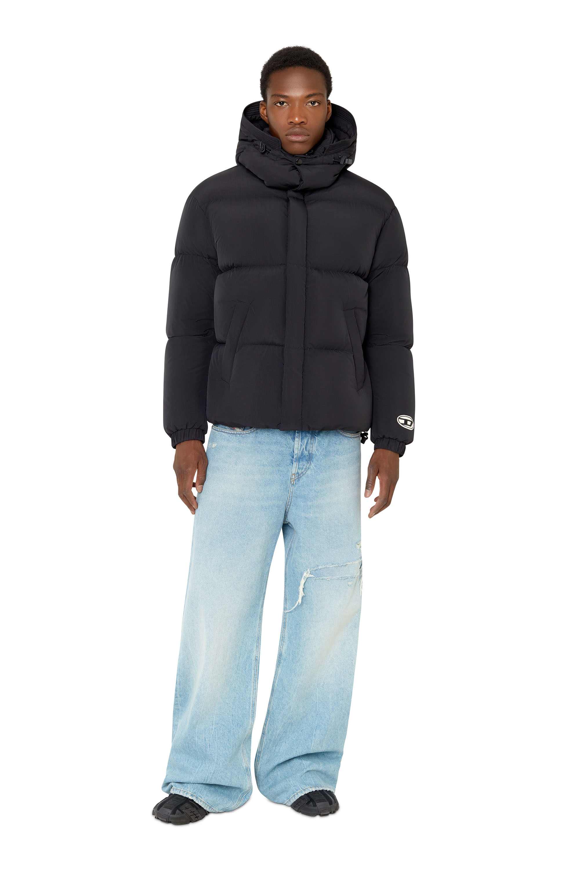 W-ROLF-NW Man: Polygiene ViralOff® down jacket | Diesel