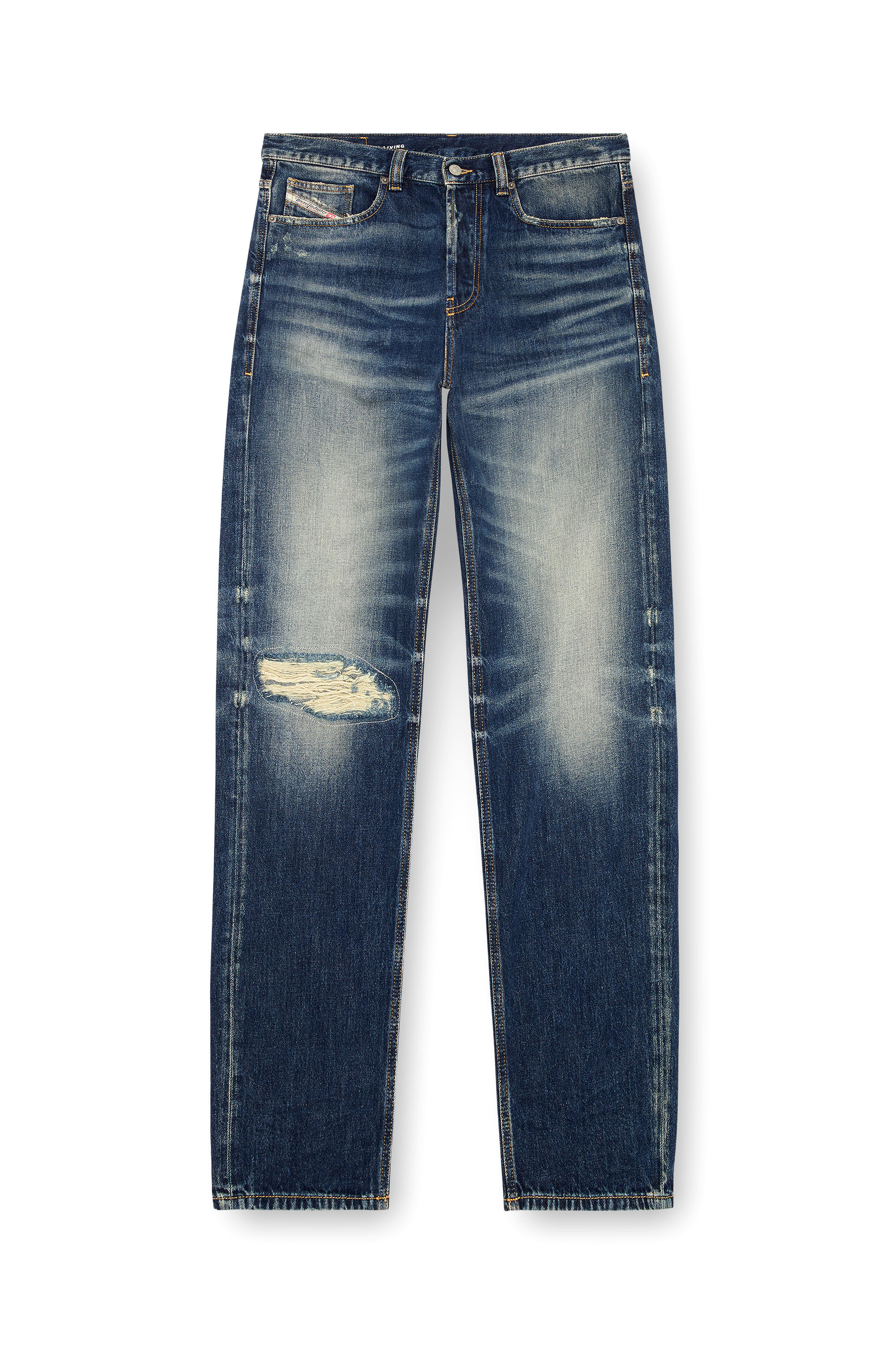 Diesel - Male's Regular Jeans 2024 D-Macs 09J95, Dark Blue - 3