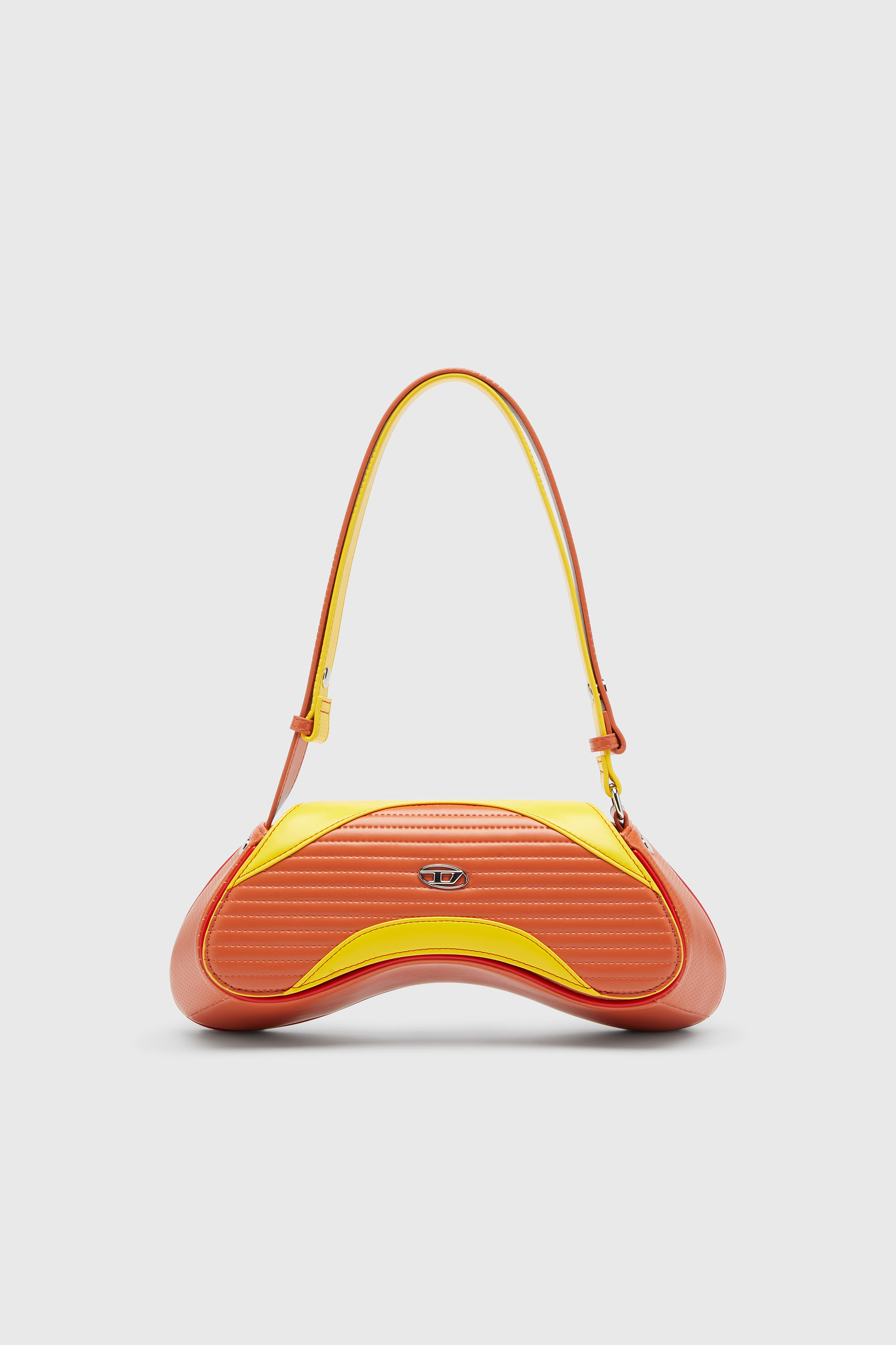 Diesel - PLAY CROSSBODY, Play - Bolso bandolera en PU acolchado perforado Mujer in Multicolor - 1
