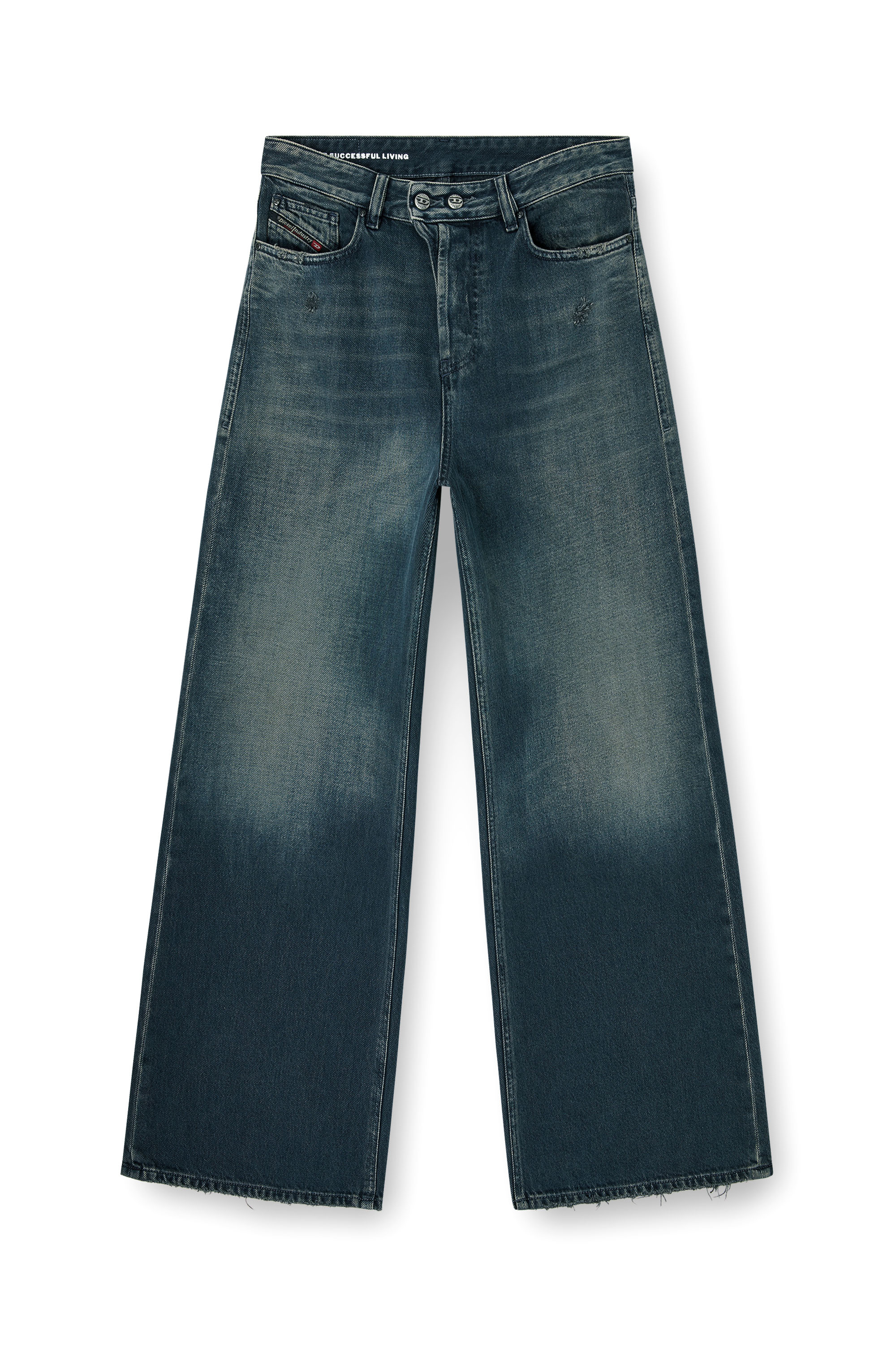 Diesel - Unisex's Relaxed Jeans 1996 D-Sire 09N67, Dark Blue - 1