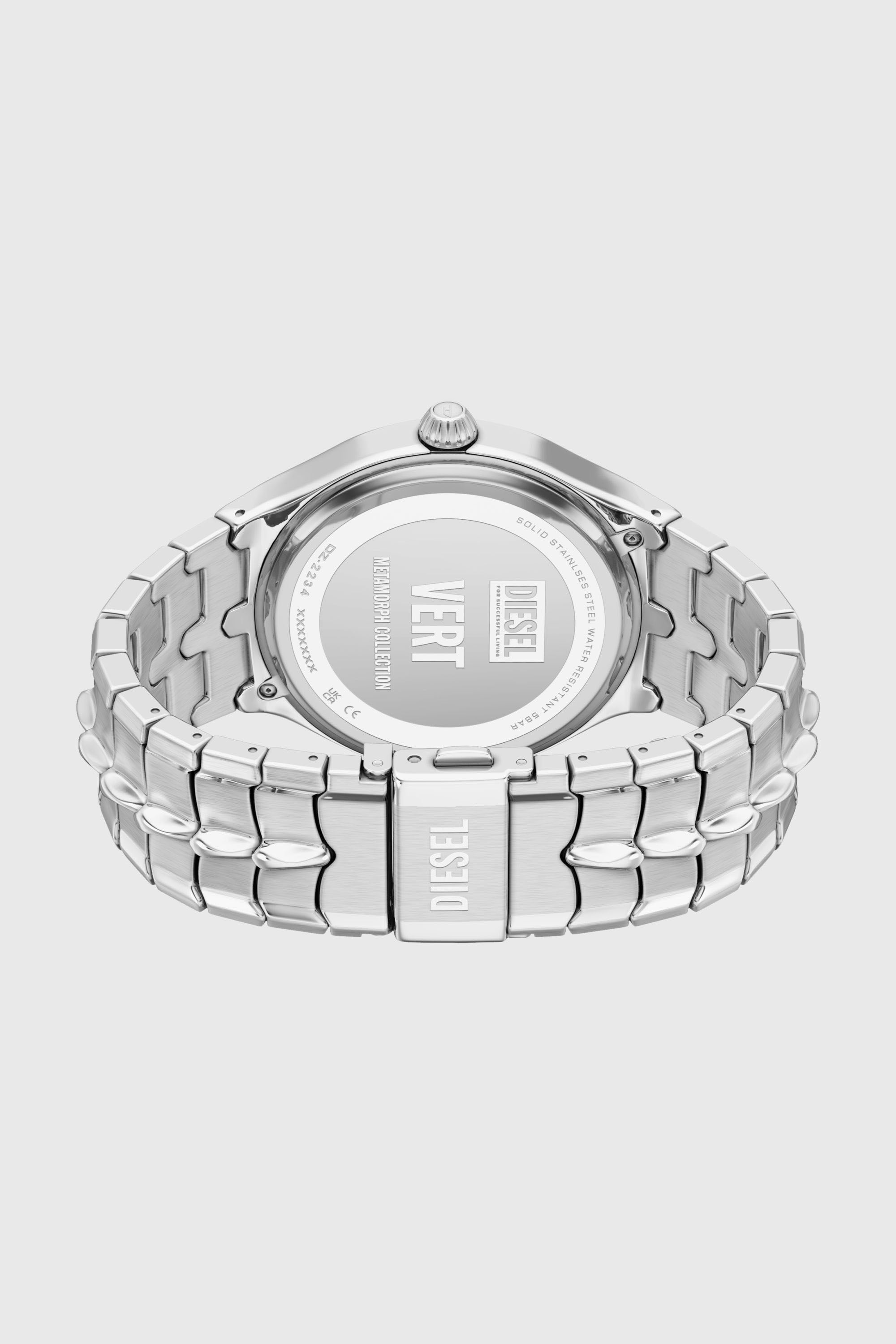 Diesel - DZ2234 WATCH, Reloj Vert de acero inoxidable Hombre in Plateado - 6